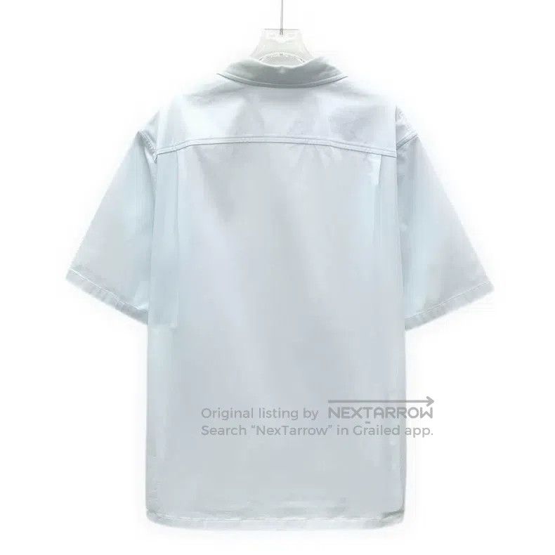 Louis Vuitton Louis Vuitton 24 light blue pocket logo embossed cotton la Size US XL / EU 56 / 4 - 2 Thumbnail