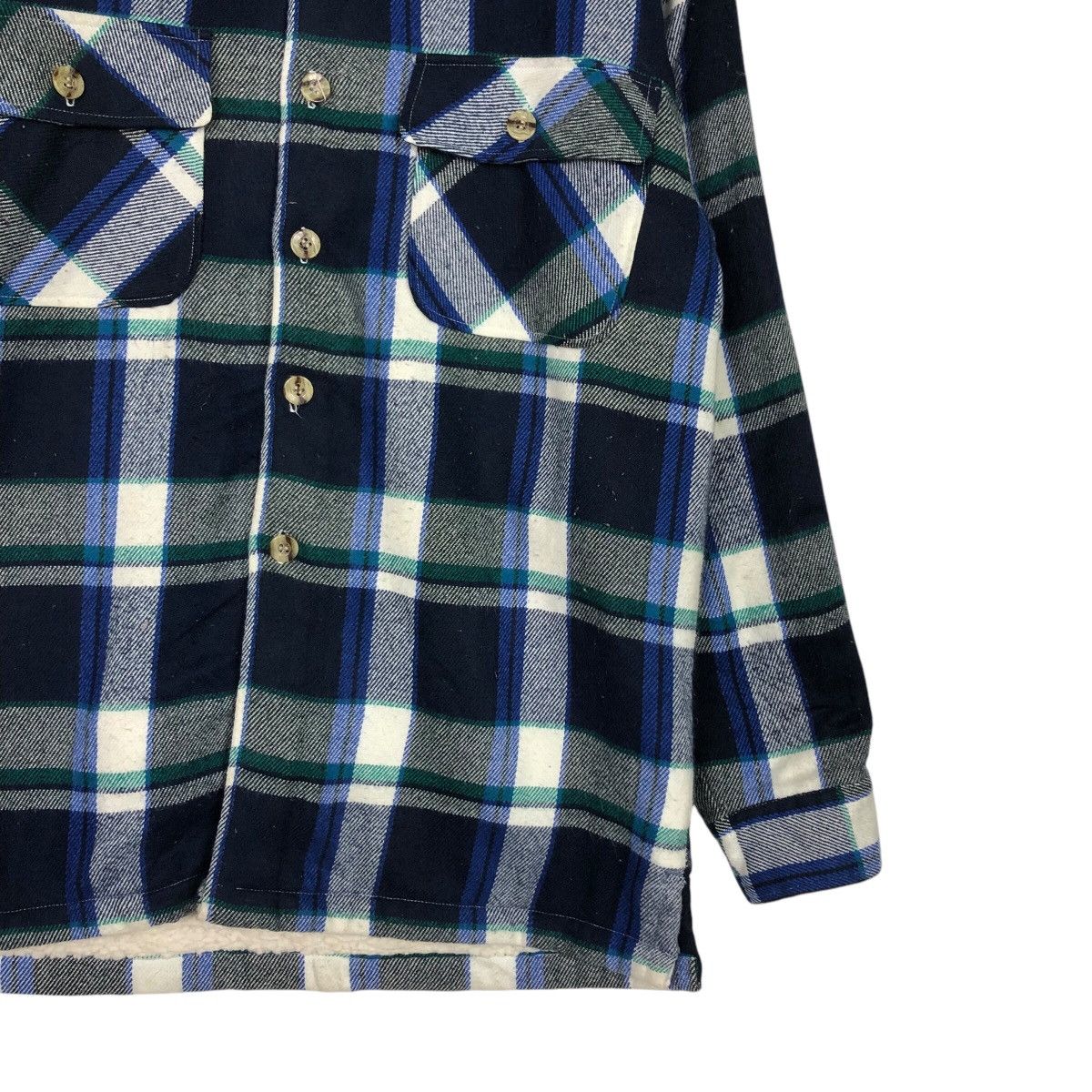 Japanese Brand × Vintage 📌Vintage Chore Tartan Blanket Sophisticated Issey Miyake Size US L / EU 52-54 / 3 - 6 Thumbnail