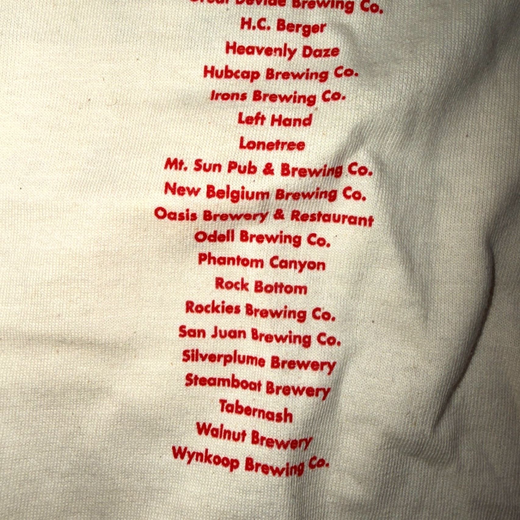 Tultex VINTAGE Beer Boom Funny Graphic T Shirt 90s Y2K Tultex XL Beige Men Crew Neck Short Sleeve Cotton Graphic Print T-Shirt Size US XL / EU 56 / 4 - 6 Thumbnail