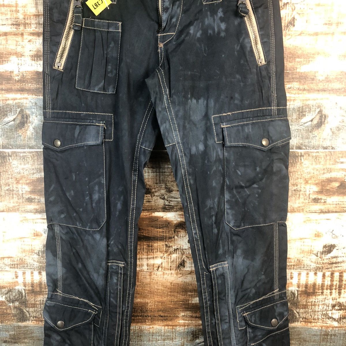 Ralph Lauren DLL Ralph Lauren faded Cargo Multipocket Pants #C287 Size US 27 - 5 Thumbnail