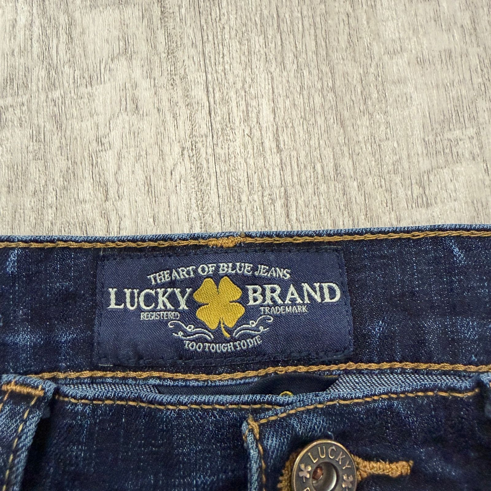 Lucky Brand Lucky Brand Rebel Super Skinny Jeans Men's 31x32 Blue Size US 31 - 4 Thumbnail