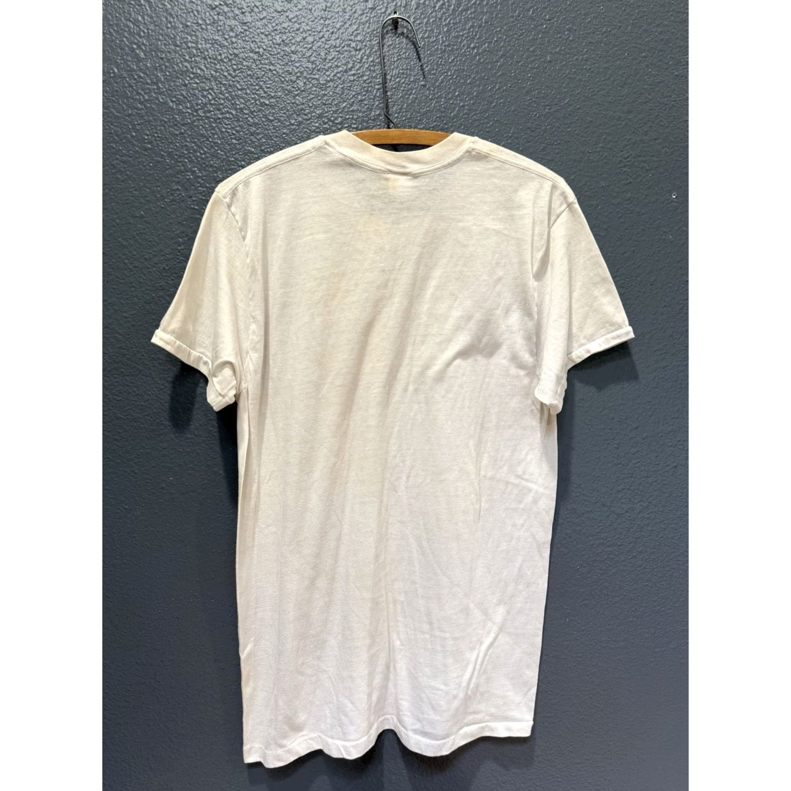 Vintage Vintage Penneys Tee Shirt Size 44 Cotton Blank White 70’s Men’s Size US L / EU 52-54 / 3 - 6 Thumbnail