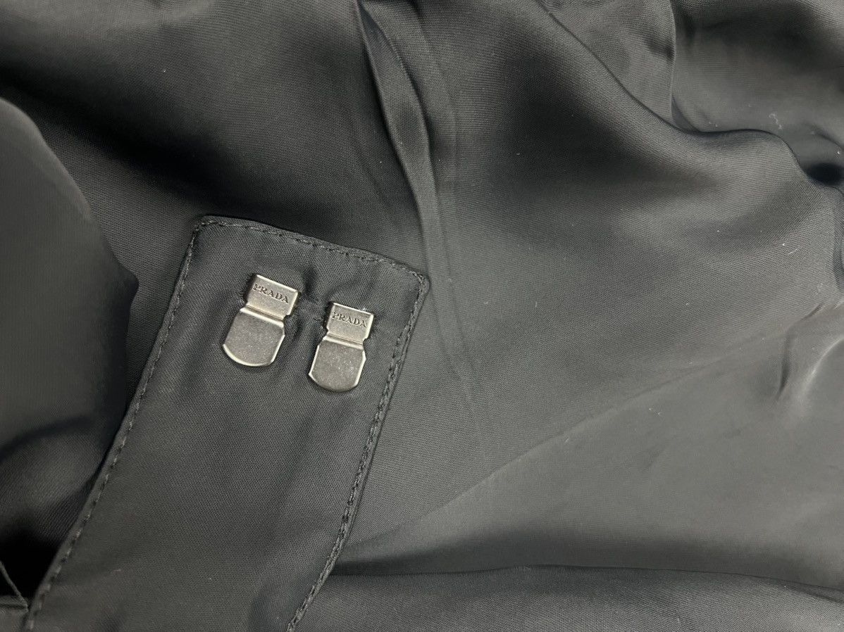 Prada Rare Prada Milano Black Tab Viscose Pants Size 42 Size 28" / US 6 / IT 42 - 10 Thumbnail