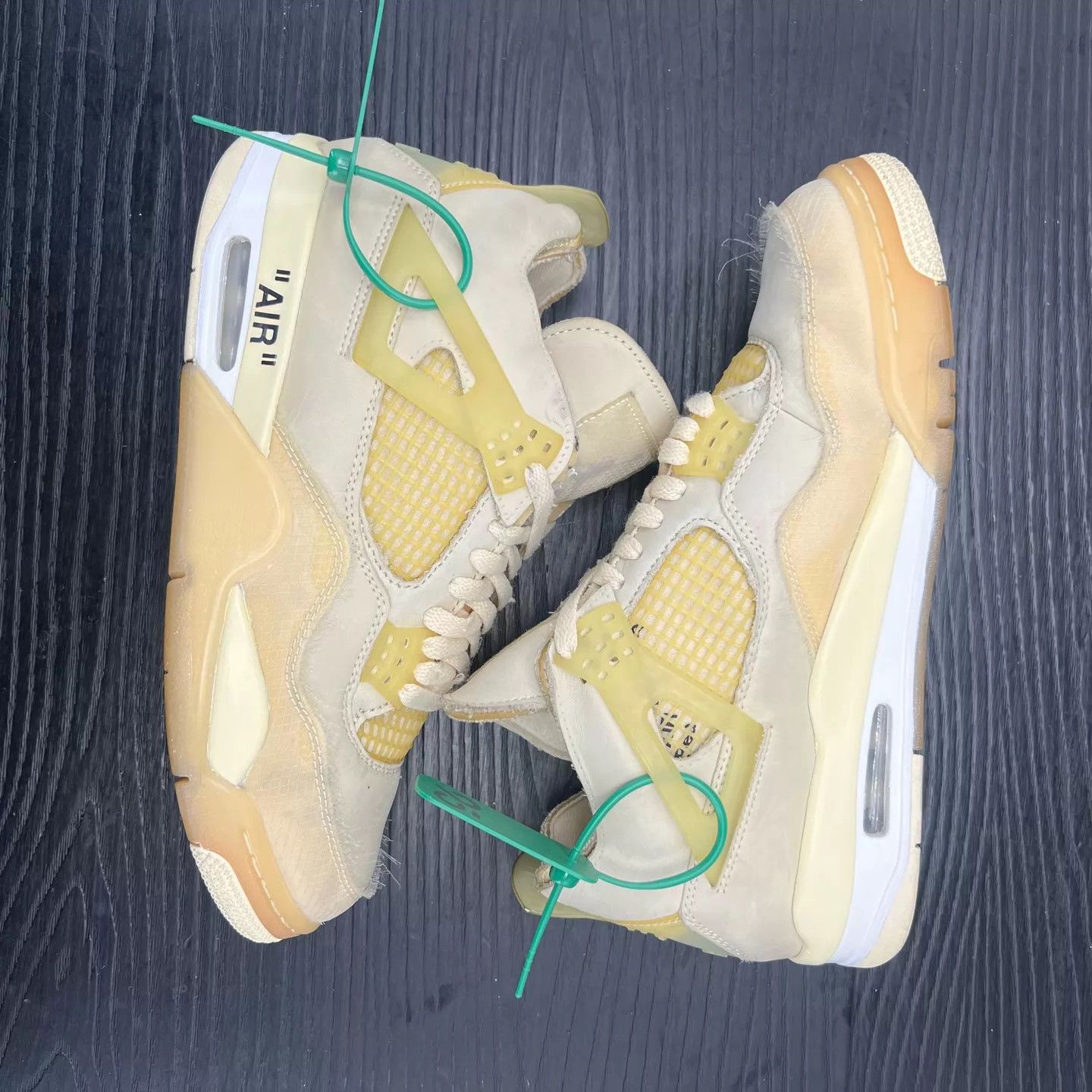 Nike Air Jordan 4 OW White Sail 42 Size US 10 / EU 43 - 5 Thumbnail