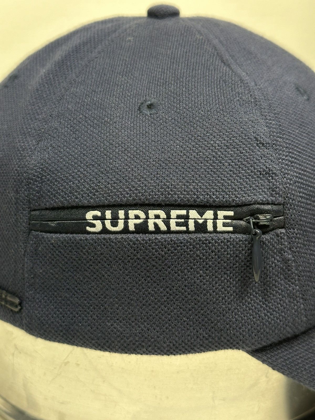 Lacoste × Supreme Supreme Lacoste Pique 6-Panel Cap Hat Size ONE SIZE - 4 Thumbnail