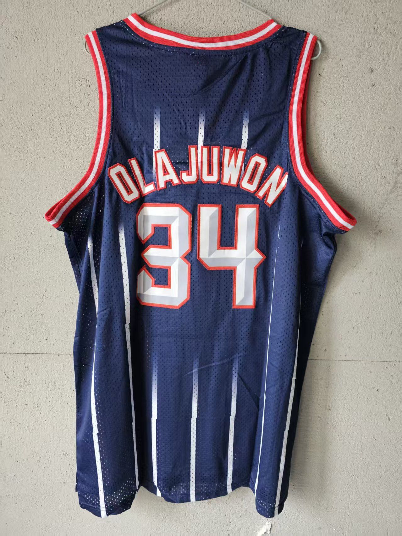 NBA Houston Rockets #34 Hakeem Olajuwon Jersey Size US S / EU 44-46 / 1 - 1 Thumbnail