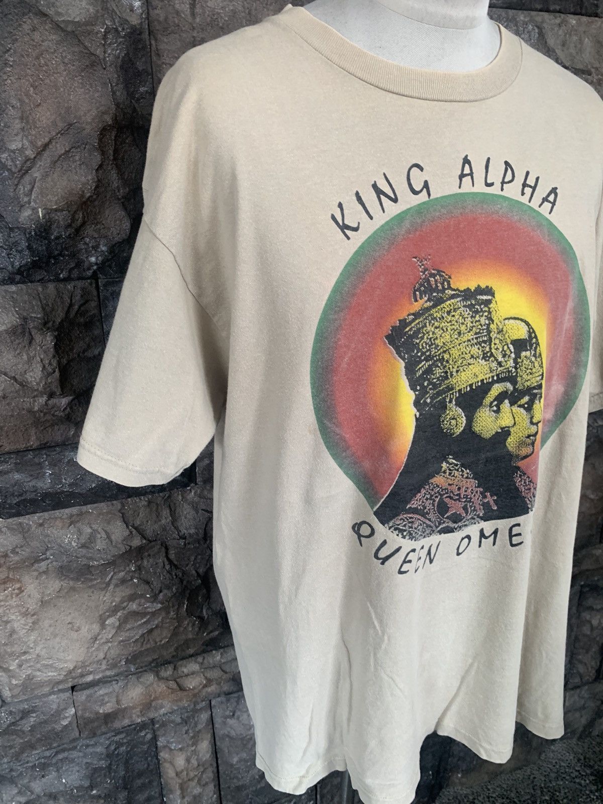 Band Tees Vintage King Alpha Queen Omega T shirt Size US XL / EU 56 / 4 - 4 Thumbnail