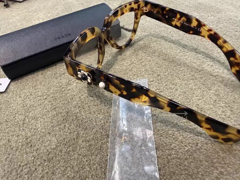 Prada Prada Camellia Flower Glasses Size ONE SIZE - 5 Thumbnail