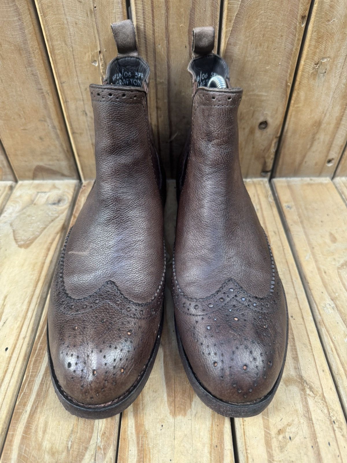 Church's Church’s ‘GRAFTON’ Brown Leather Boots Women’s EUR 37 H UK 4 Size US 7 / IT 37 - 7 Thumbnail