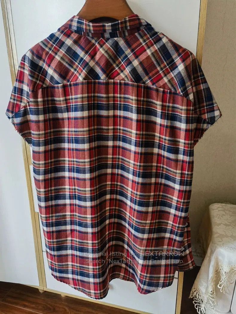 Fear of God Fear of God 4th Vintage Red Plaid Vest. Size US L / EU 52-54 / 3 - 2 Thumbnail