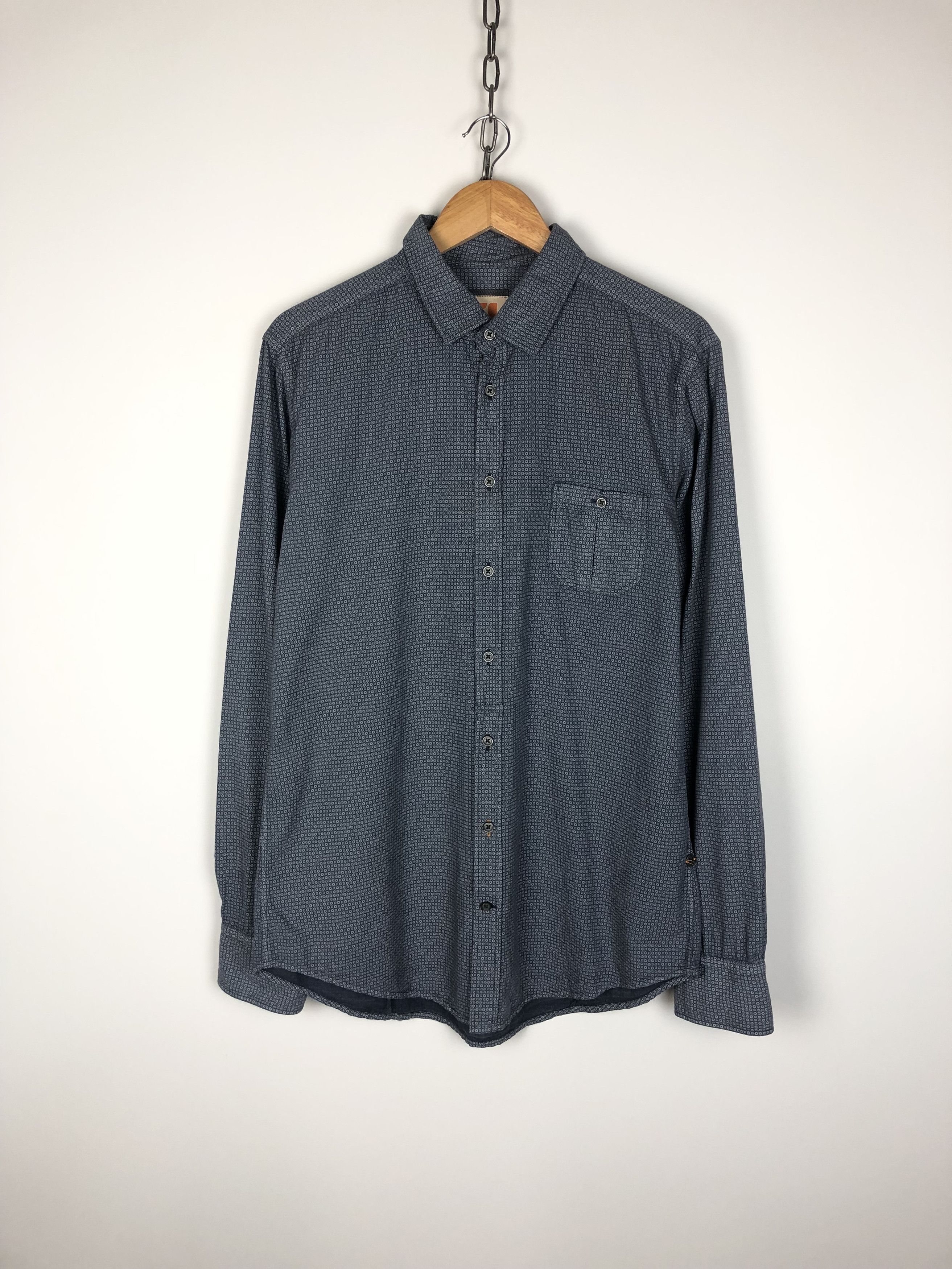 Hugo Boss Hugo Boss Orange Shirt size XL Gray Size US XL / EU 56 / 4 - 1 Thumbnail