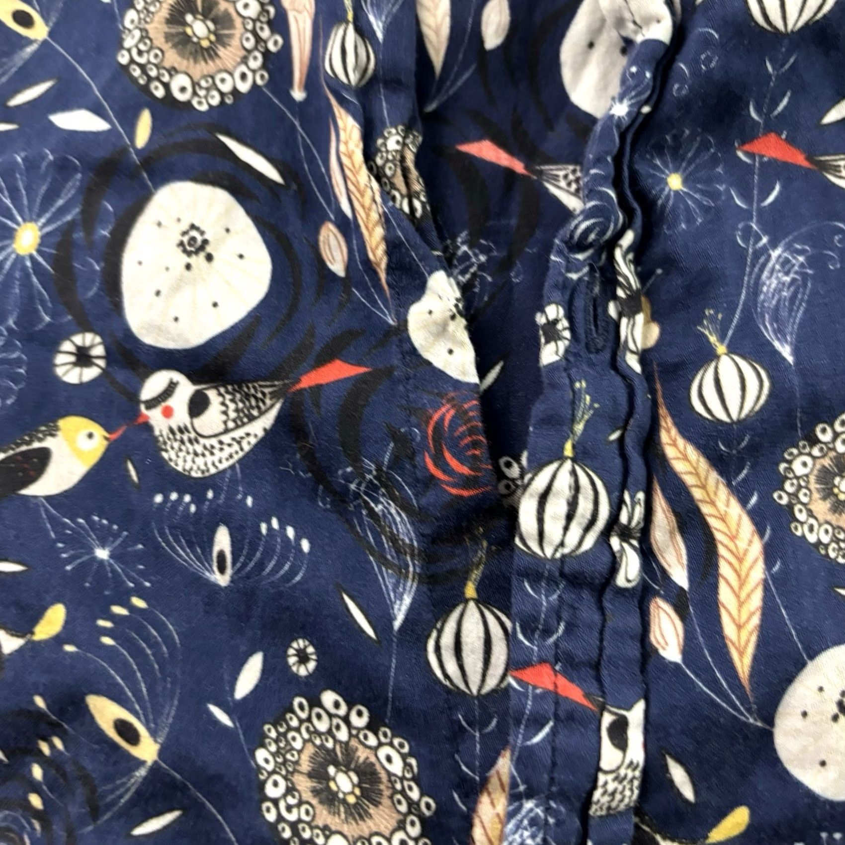 Vintage VINTAGE 32 Bar Blues Button-Up Shirt Mens XL Blue Hawaiian Short Sleeve SeaShell Button Front Size US XL / EU 56 / 4 - 3 Thumbnail