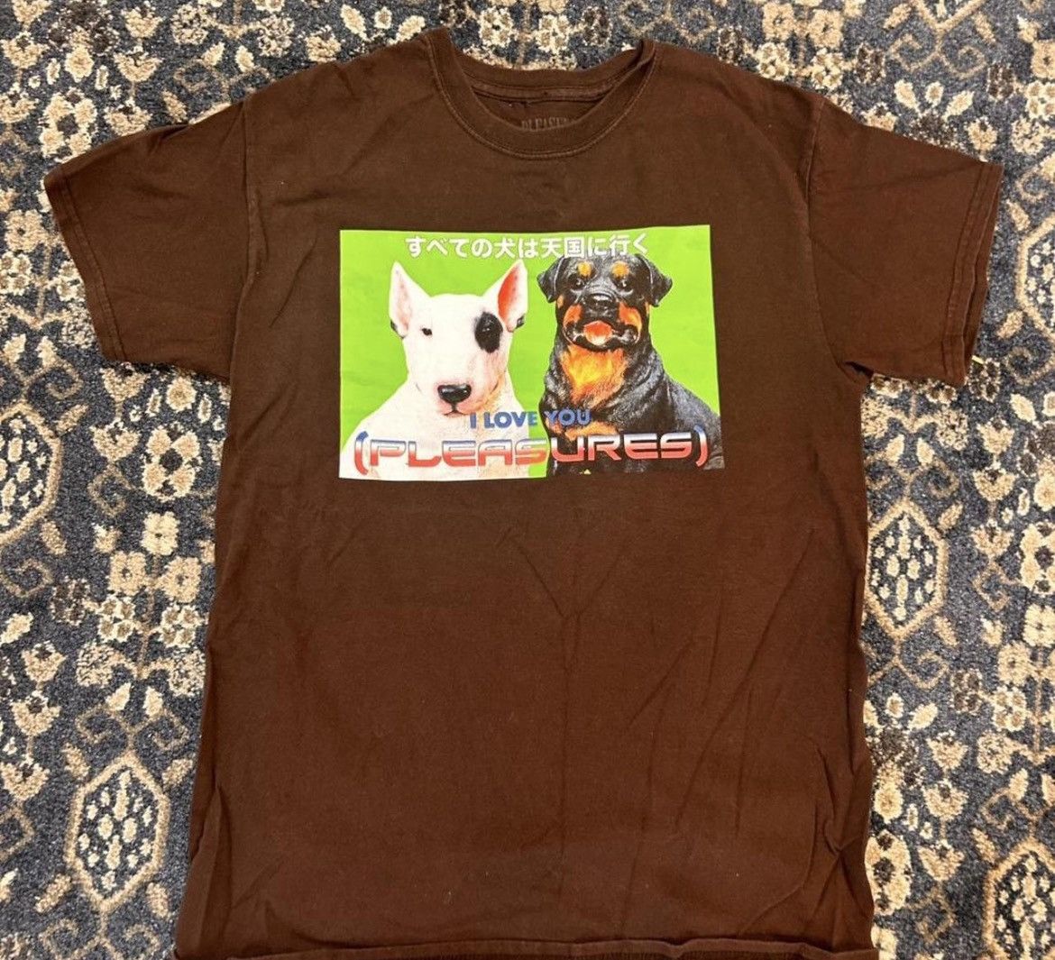 Pleasures Pleasures dog tee mens medium Size US M / EU 48-50 / 2 - 1 Thumbnail