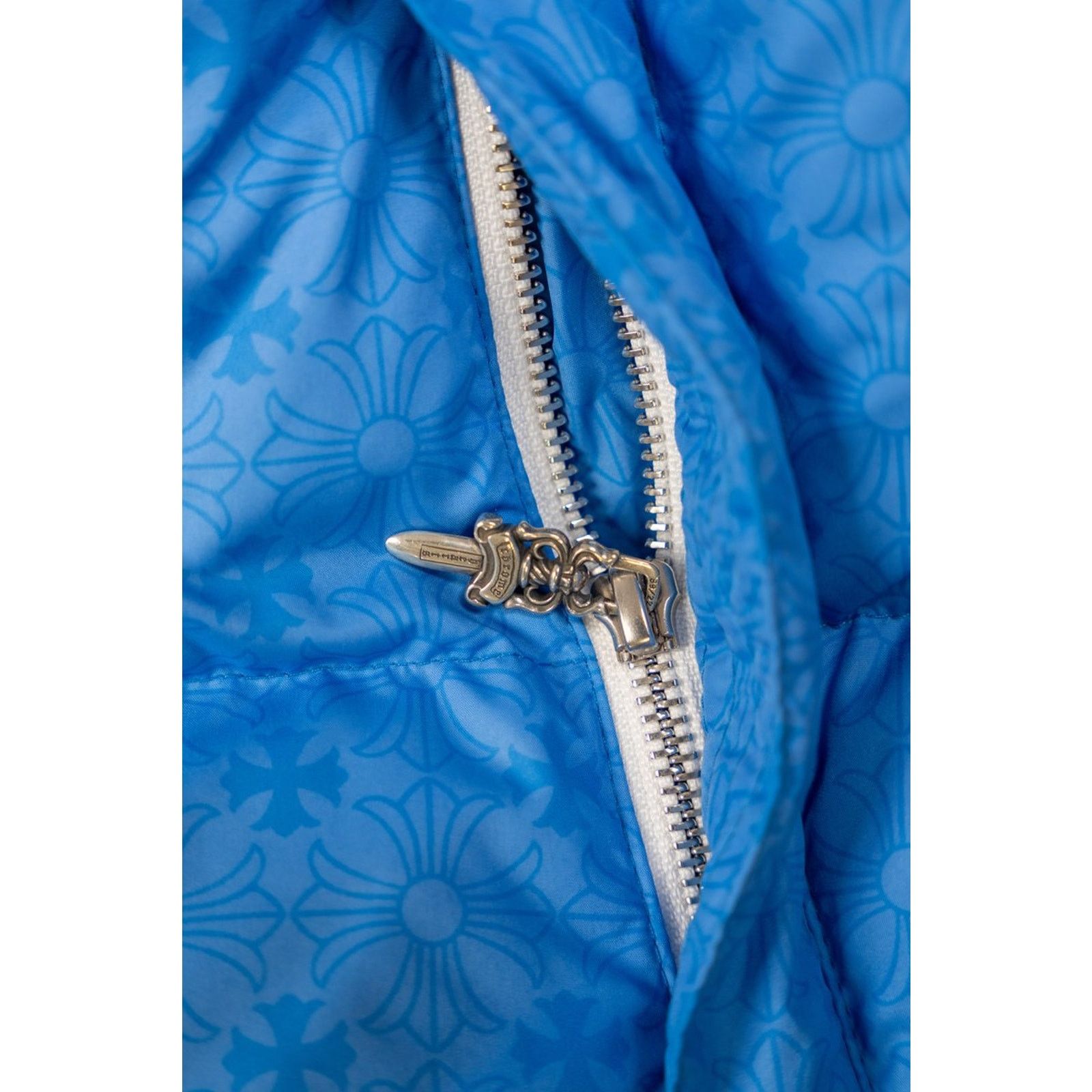 Chrome Hearts Monogram Stiff Puffer Vest 'Blue' Size US M / EU 48-50 / 2 - 6 Thumbnail
