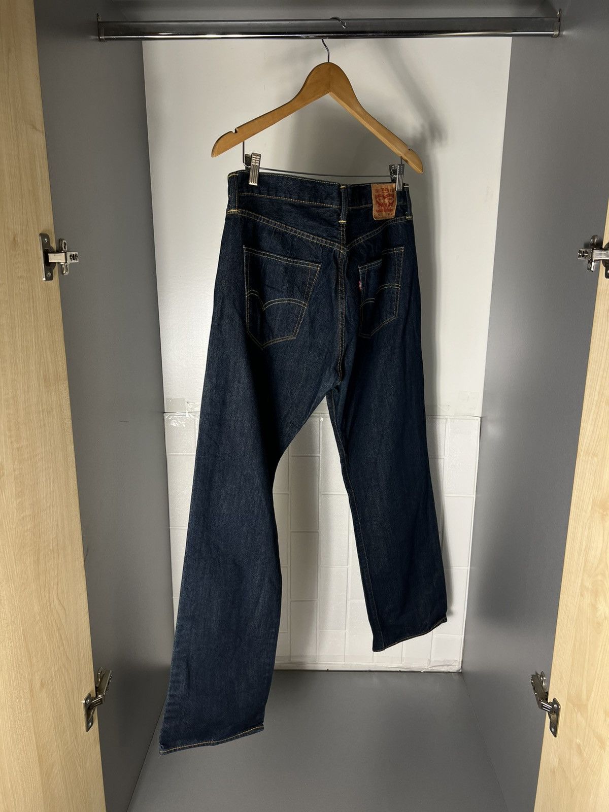 Levi's VINTAGE LEVI’S 501 CLOTHING MADE & CRAFTED DENIM JEANS CASUAL DESIGNER Y2K USA 90s Size US 36 / EU 52 - 21 Thumbnail