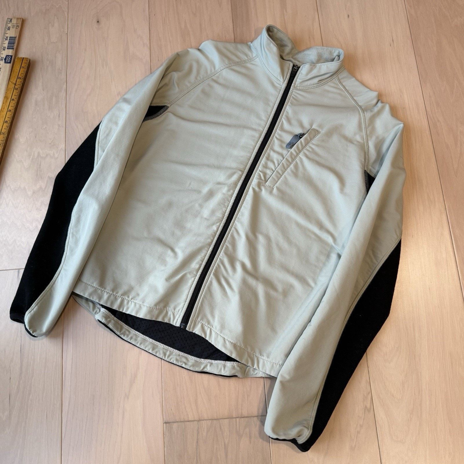 Ibex Ibex Sweater Jacket Women's L Cream Black Full Zip Utility Size L / US 10 / IT 46 - 10 Thumbnail