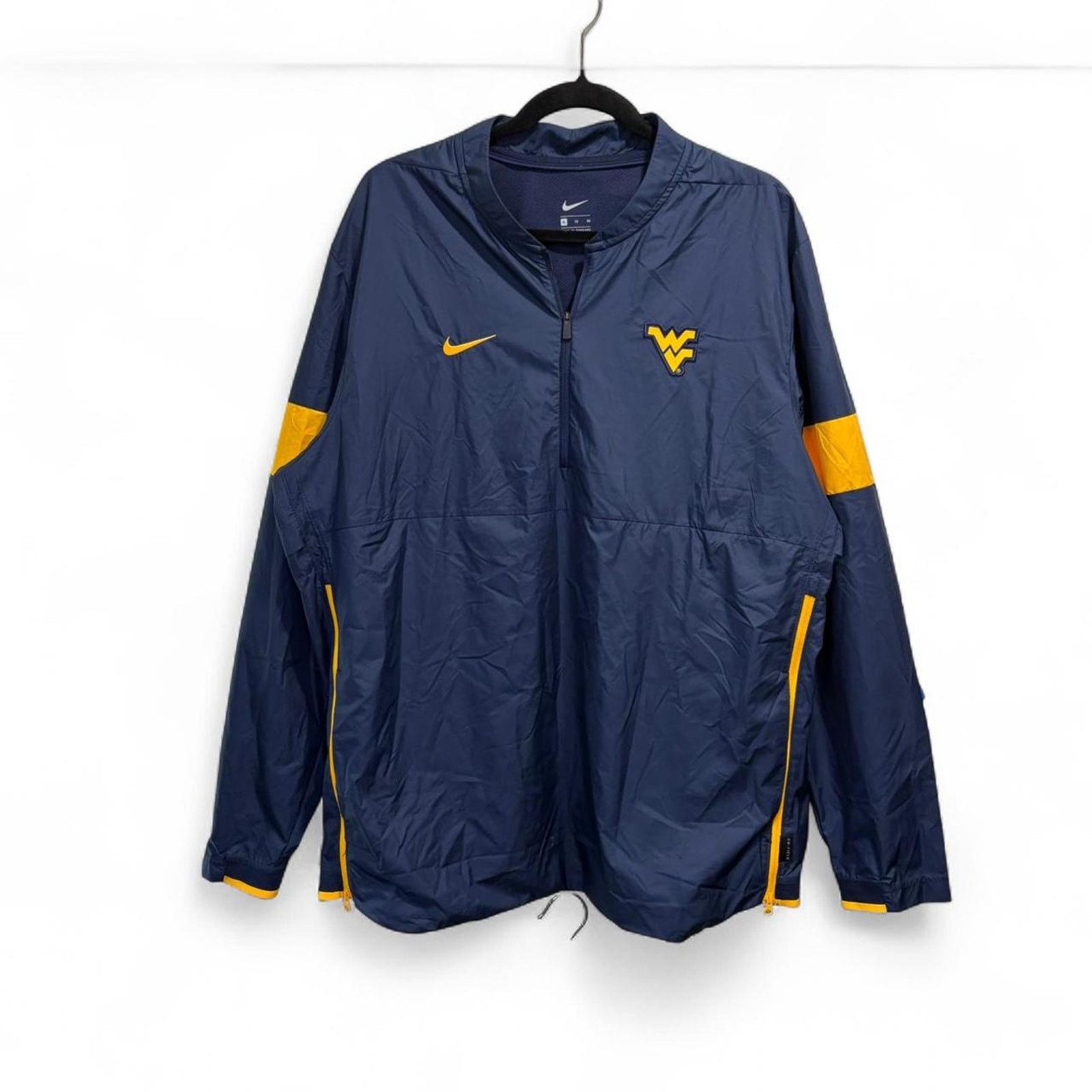 Nike Nike 2000s west virginia mountaineers windbreaker jacket Size US XL / EU 56 / 4 - 1 Thumbnail