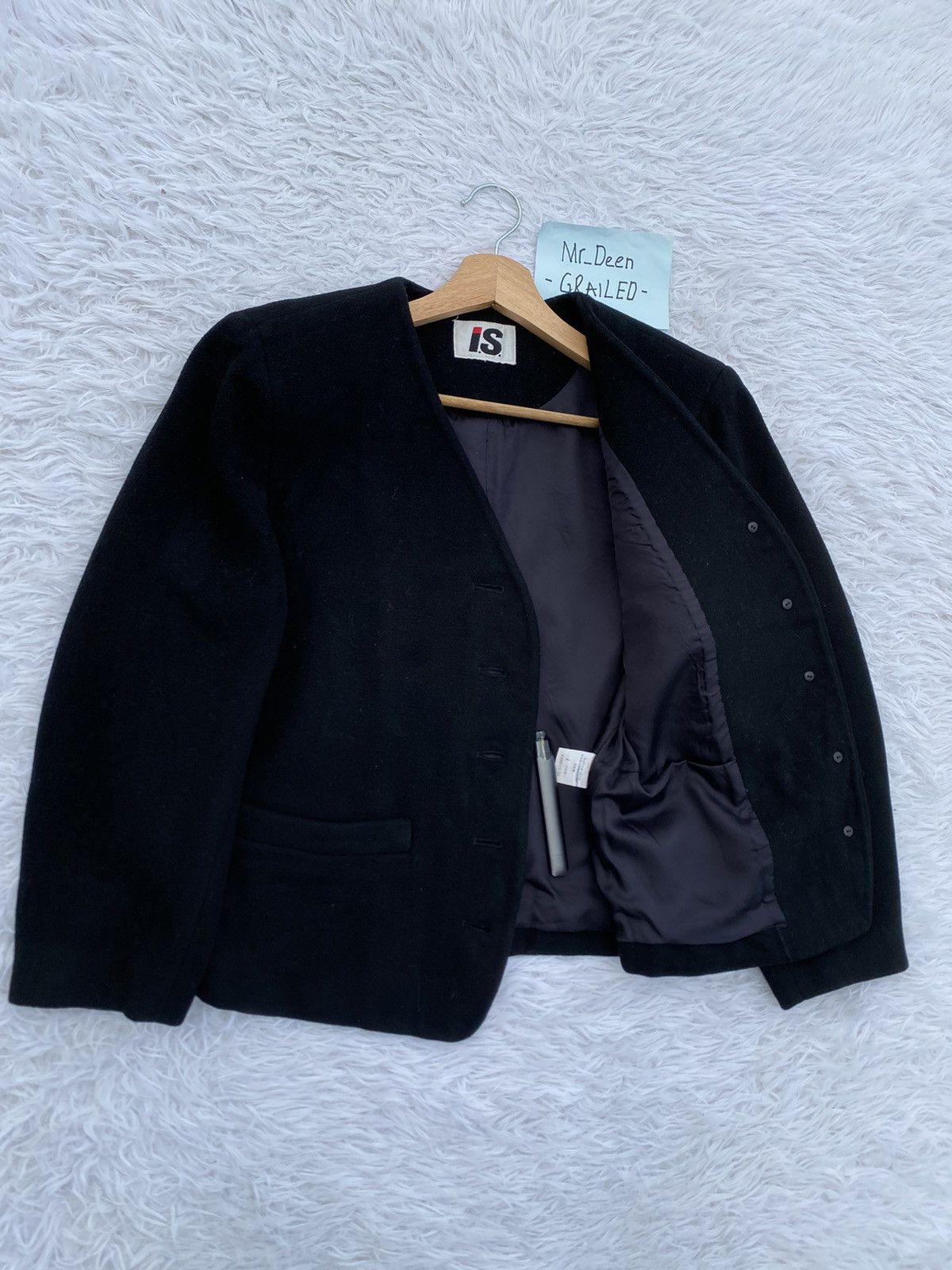Issey Miyake Rare Vintage 80s Issey Miyake Wool Bazer /Jacket Size US M / EU 48-50 / 2 - 9 Thumbnail