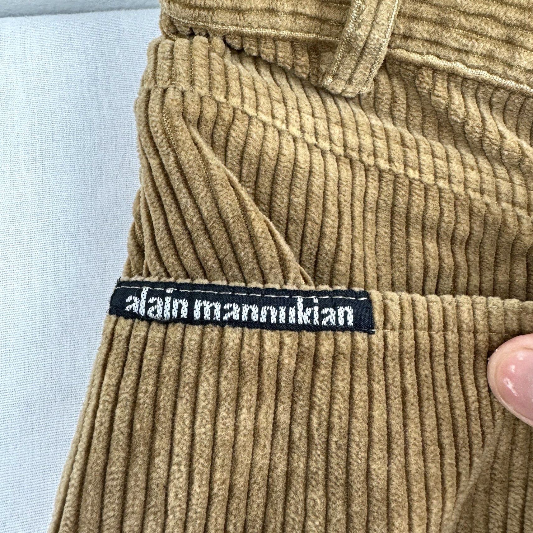 Vintage VINTAGE Alain Manoukian Corduroy Pants Womens 24 Tan 80s 70s Designer Corduroy Pants Womens 24 Tan 80s 70s Alain Manoukian Size 42" / US 20 - 4 Thumbnail