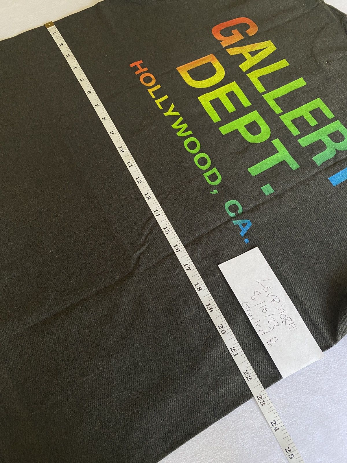 Gallery Dept. Gallery Dept. COLLECTOR S/S RAINBOW POCKET TEE MEDIUM Size US M / EU 48-50 / 2 - 9 Thumbnail