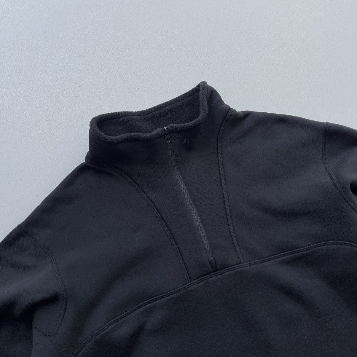 Arc'teryx × Vintage Arcteryx Vintage Women Polartec 1/3 Zip Fleece Jacket Black Size XL / US 12-14 / IT 48-50 - 2 Thumbnail