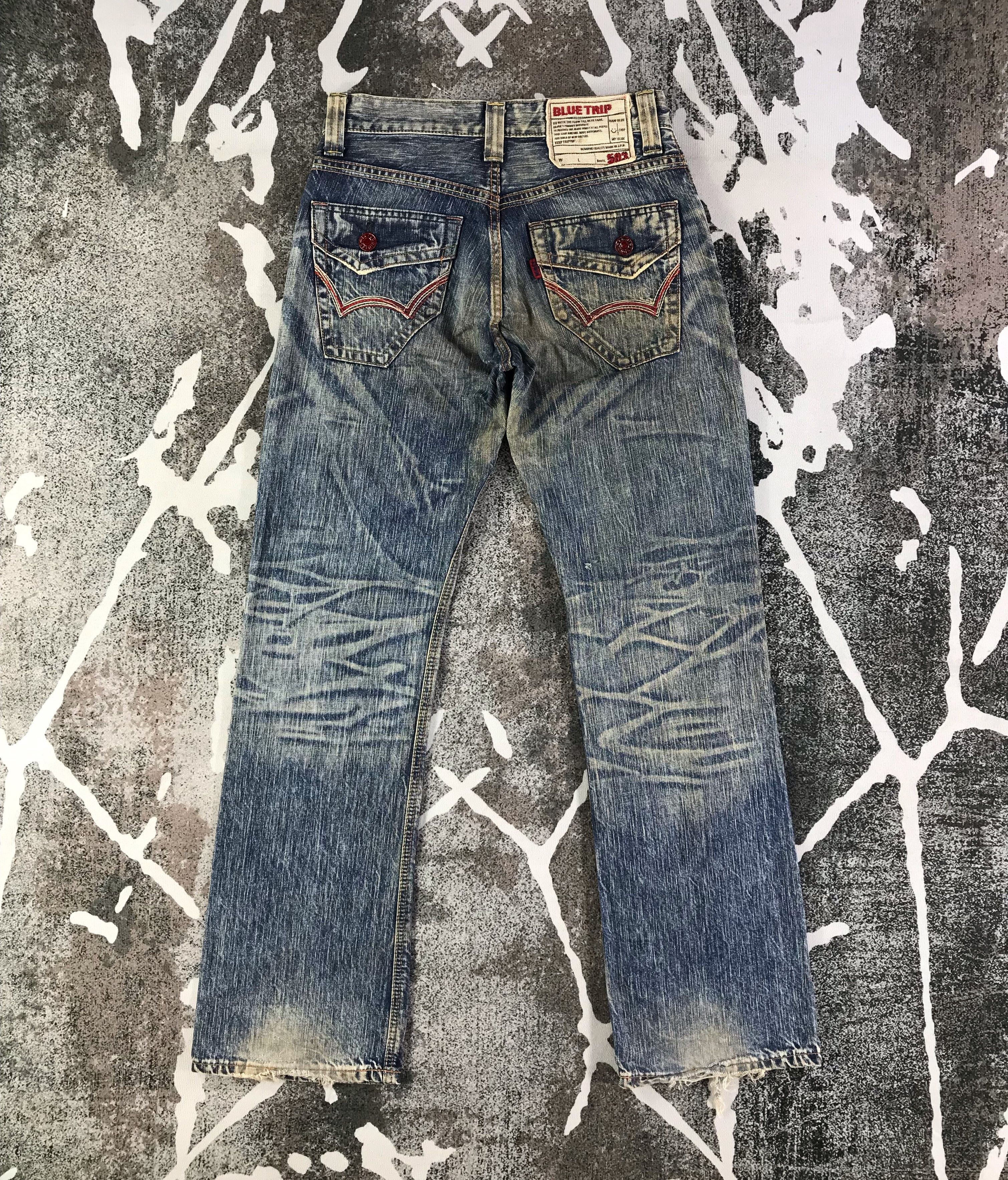 Edwin Edwin Blue Trip Jeans Rusty Wash Denim KJ1483 Size US 28 / EU 44 - 2 Thumbnail
