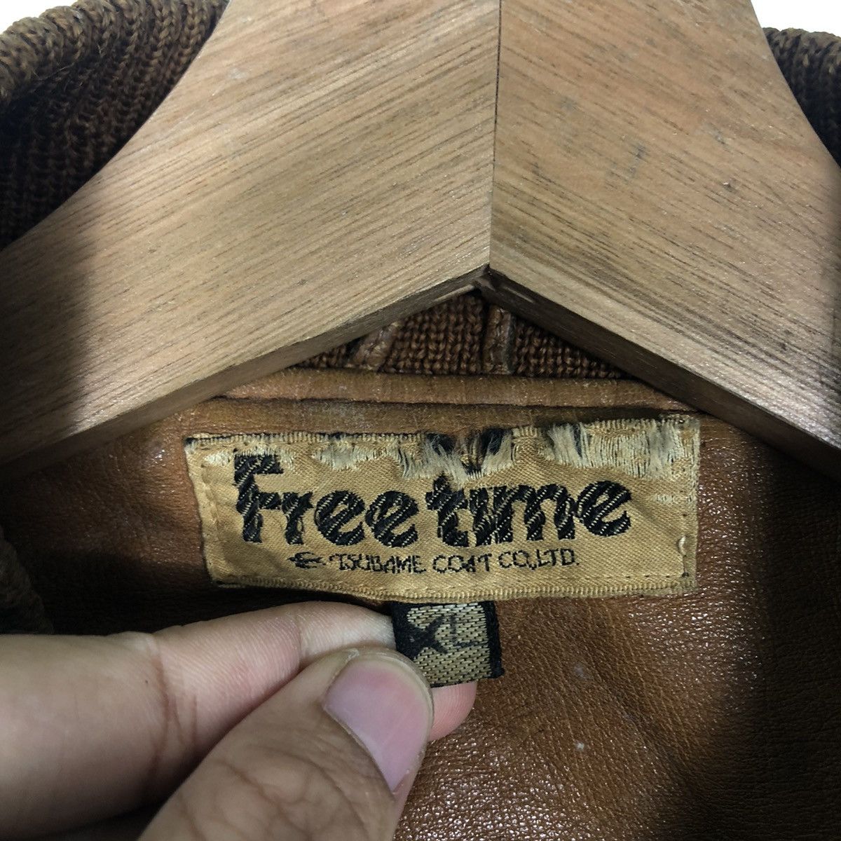 Japanese Brand 🔥90’s Vintage Leather Bomber Jacket Free Time Issey Miyake Size US XL / EU 56 / 4 - 13 Thumbnail