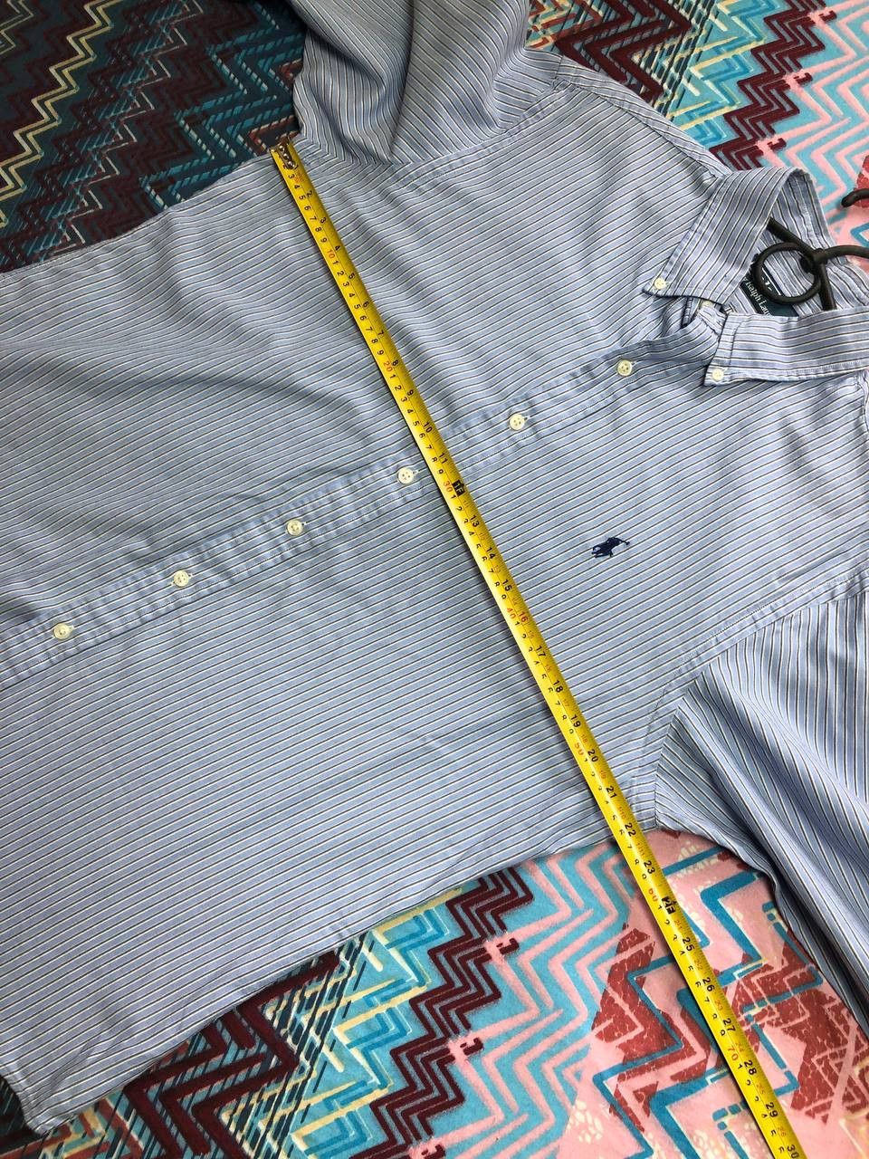 Polo Ralph Lauren × Ralph Lauren Vintage Ralph Lauren Striped Button Up Shirt Size US XL / EU 56 / 4 - 8 Thumbnail