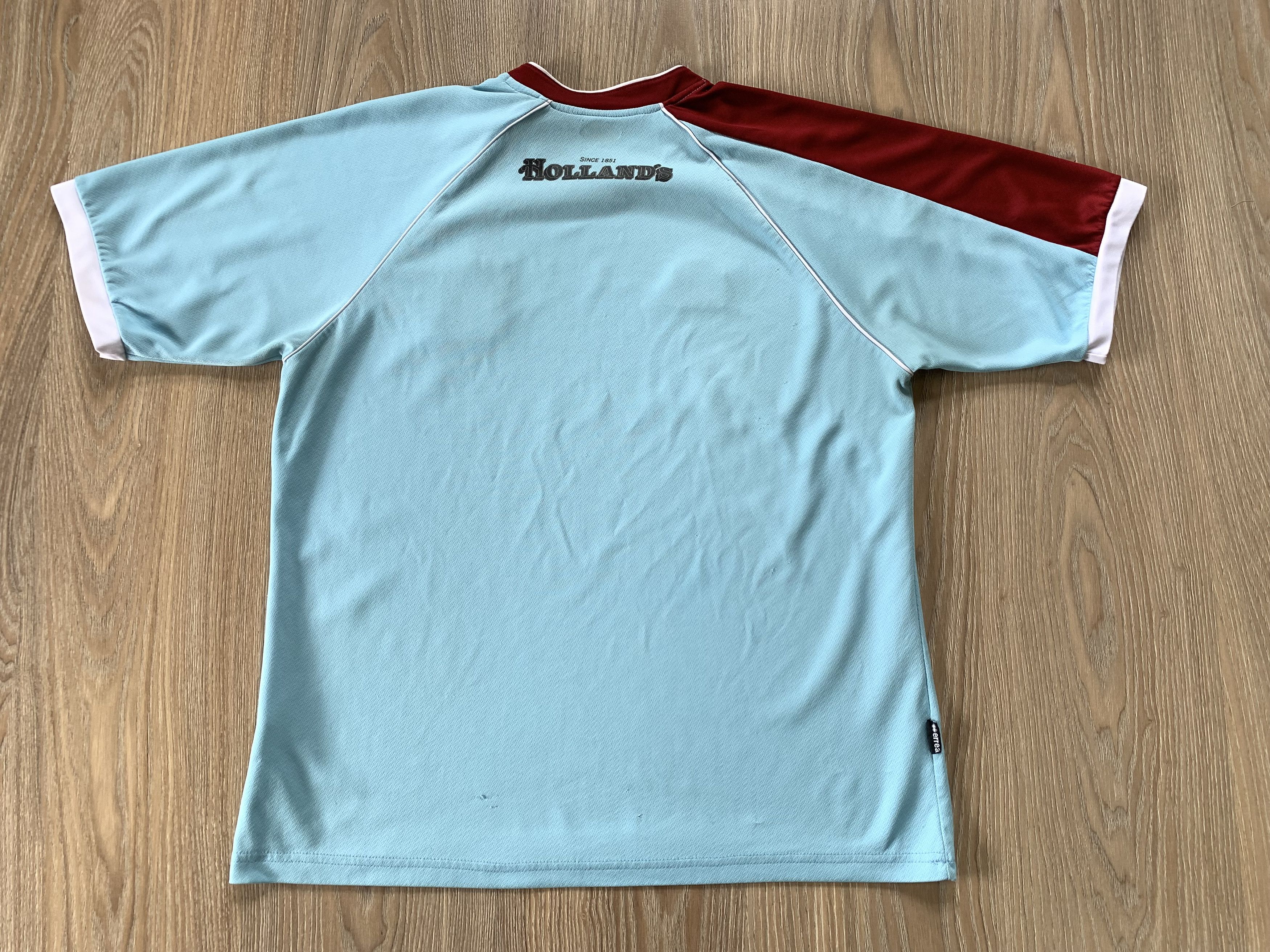 Errea Viintage Errea Burnley Away Football Jersey 2008-2009 Size US L / EU 52-54 / 3 - 2 Thumbnail
