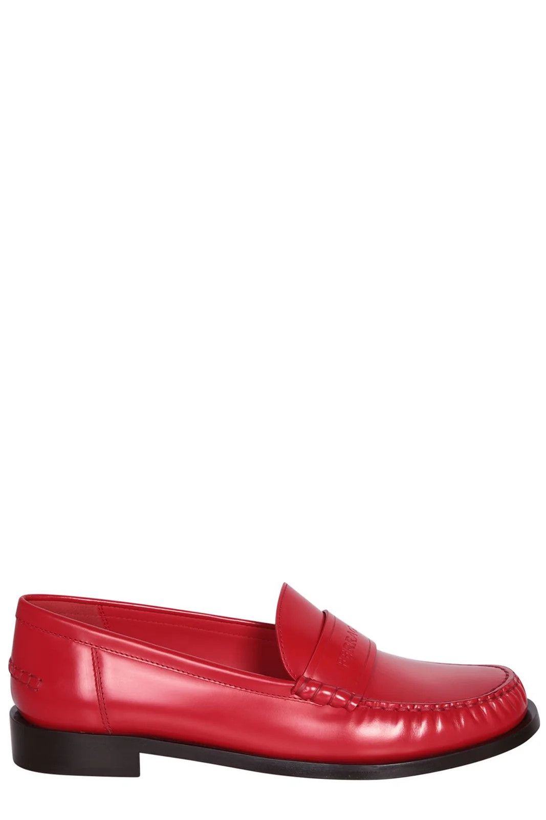 o1s1rm0924 Irina Loafers in Flame Red