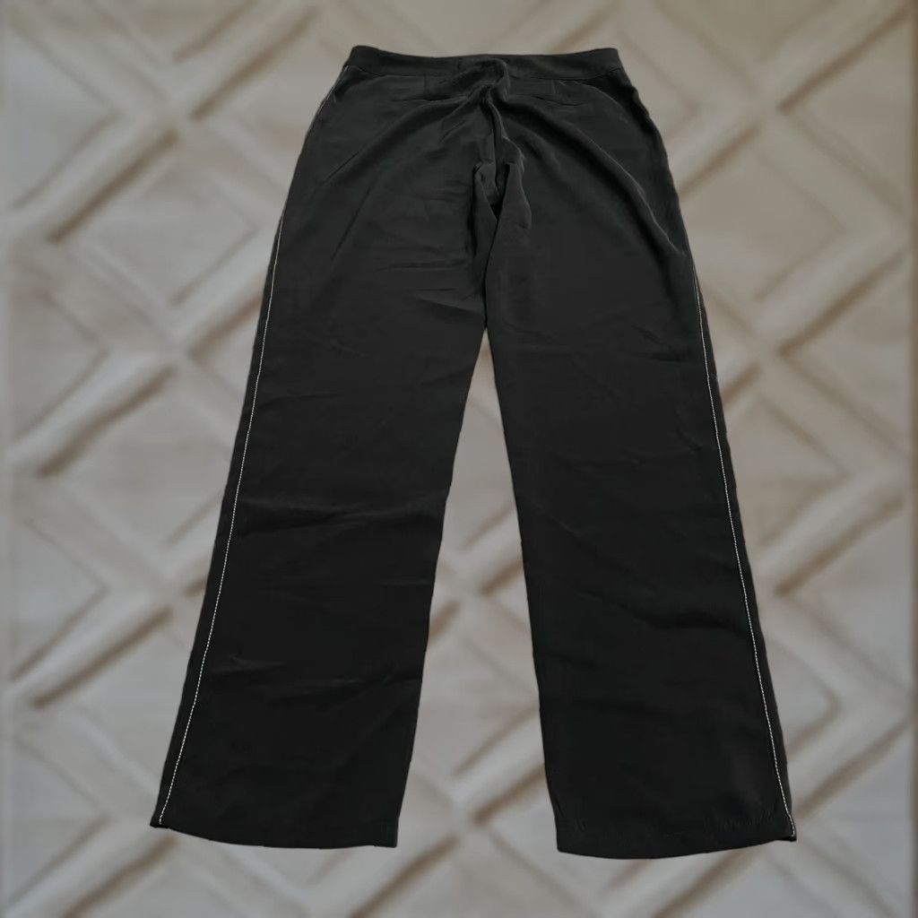 Vintage Vero Moda Pants Womens Medium Black High Rise Straight Leg 30x31 Size 32" / US 10 / IT 46 - 1 Thumbnail