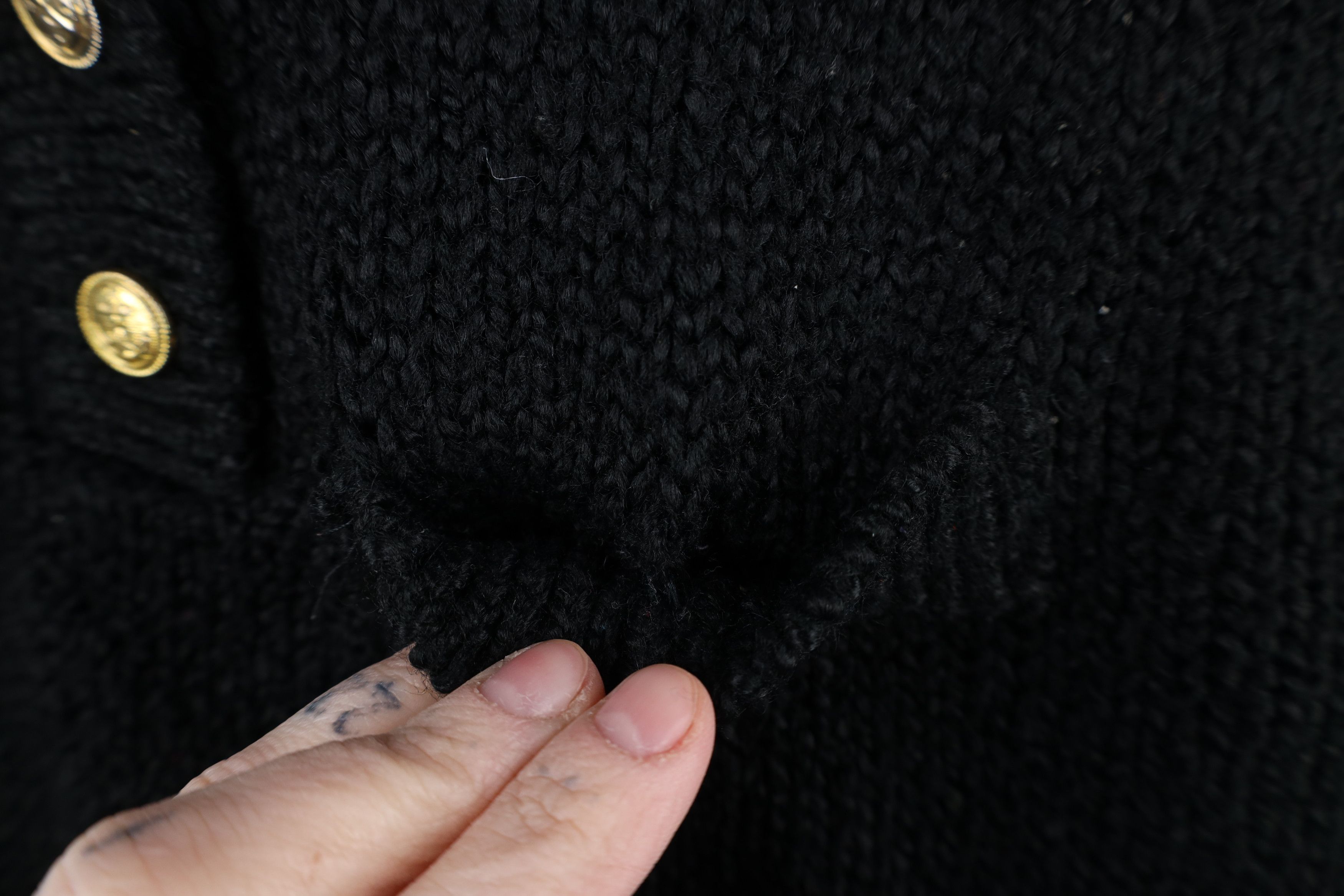 Vintage Vintage 90s Streetwear Ribbed Short Sleeve Collared Sweater Size M / US 6-8 / IT 42-44 - 5 Thumbnail
