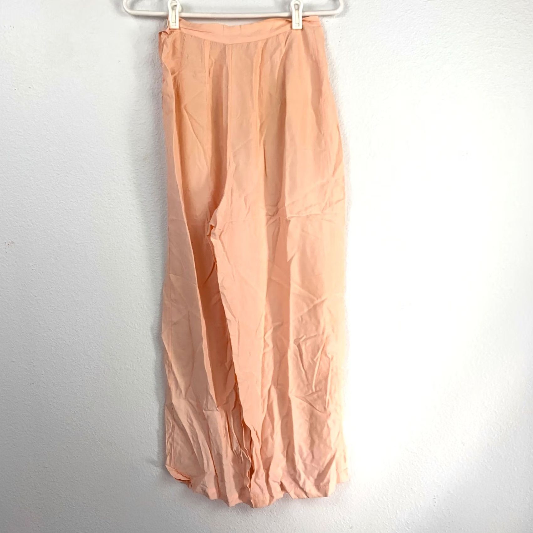Vintage Vintage Barbizon Peach Rayon Pajamas Set with High Waist Pants Shirt 36" Chest 18" Waist 14" Rayon Outfit/Set Womens Size XL / US 12-14 / IT 48-50 - 6 Thumbnail
