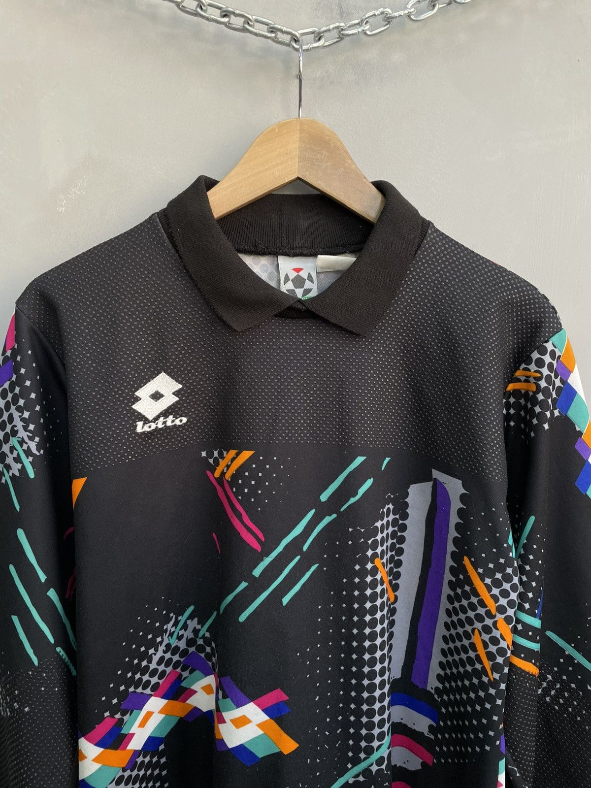 Lotto Sport Vintage 90’s Lotto Goalkeeper Jersey Soccer longsleeve Size US M / EU 48-50 / 2 - 2 Thumbnail
