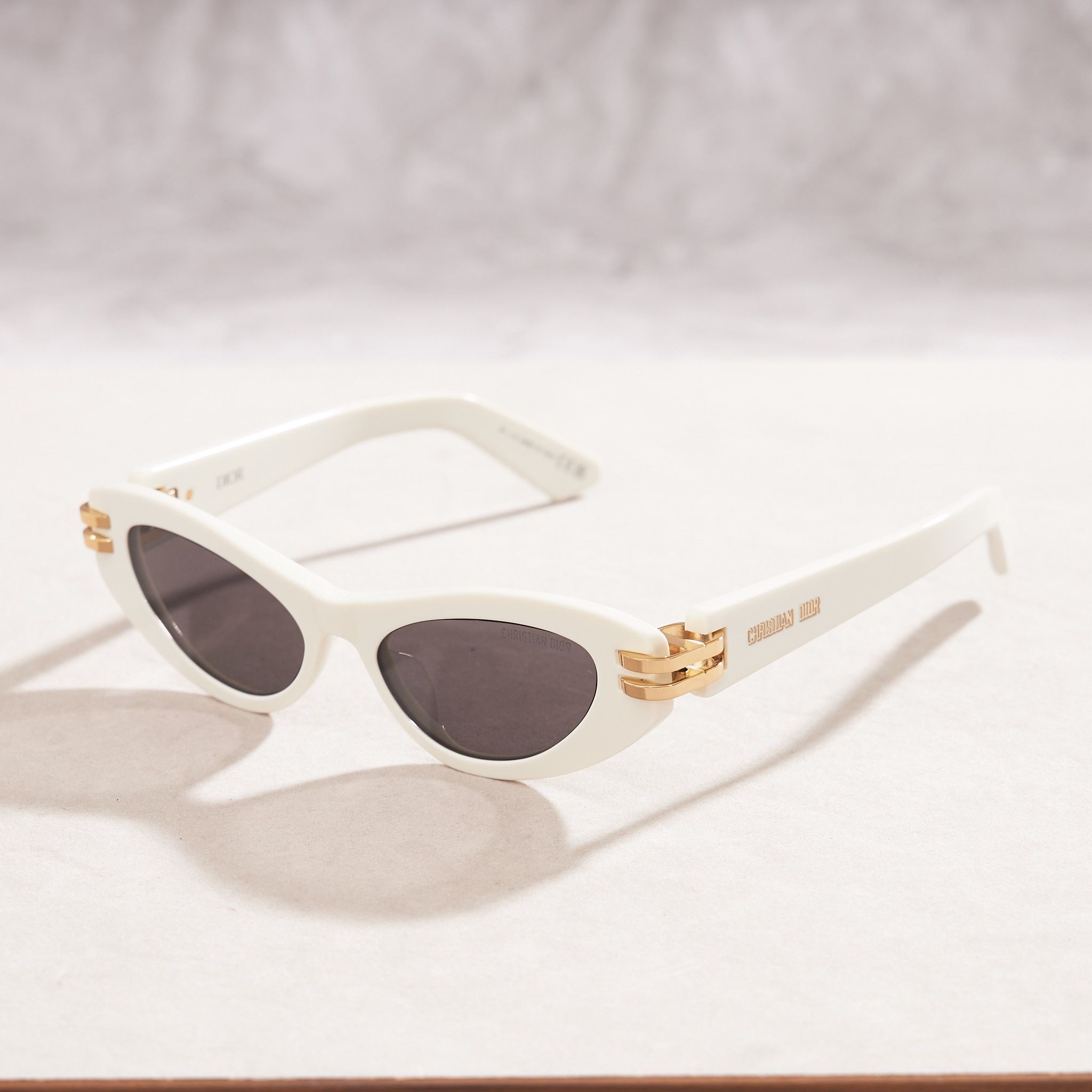 DIOR CDior B1U Butterfly Sunglasses WHITE