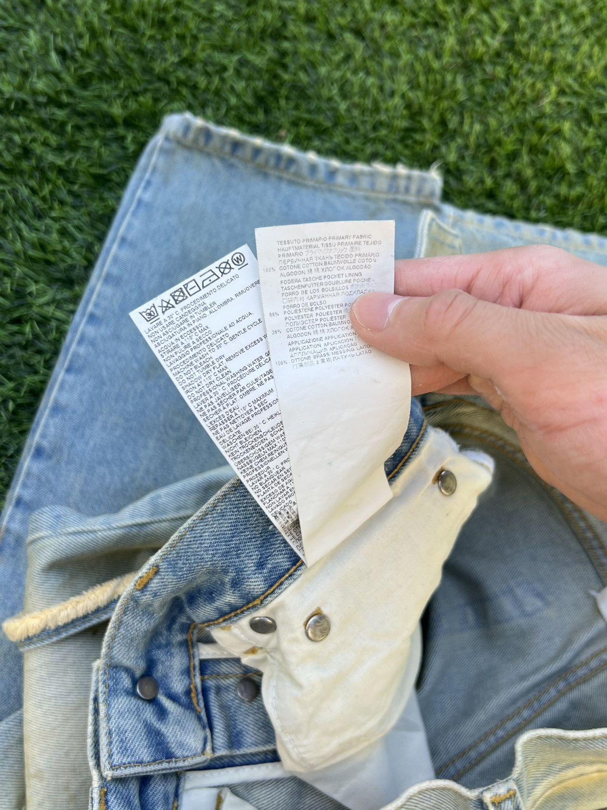 Maison Margiela Margiela Painted Jeans Size US 30 / EU 46 - 12 Thumbnail