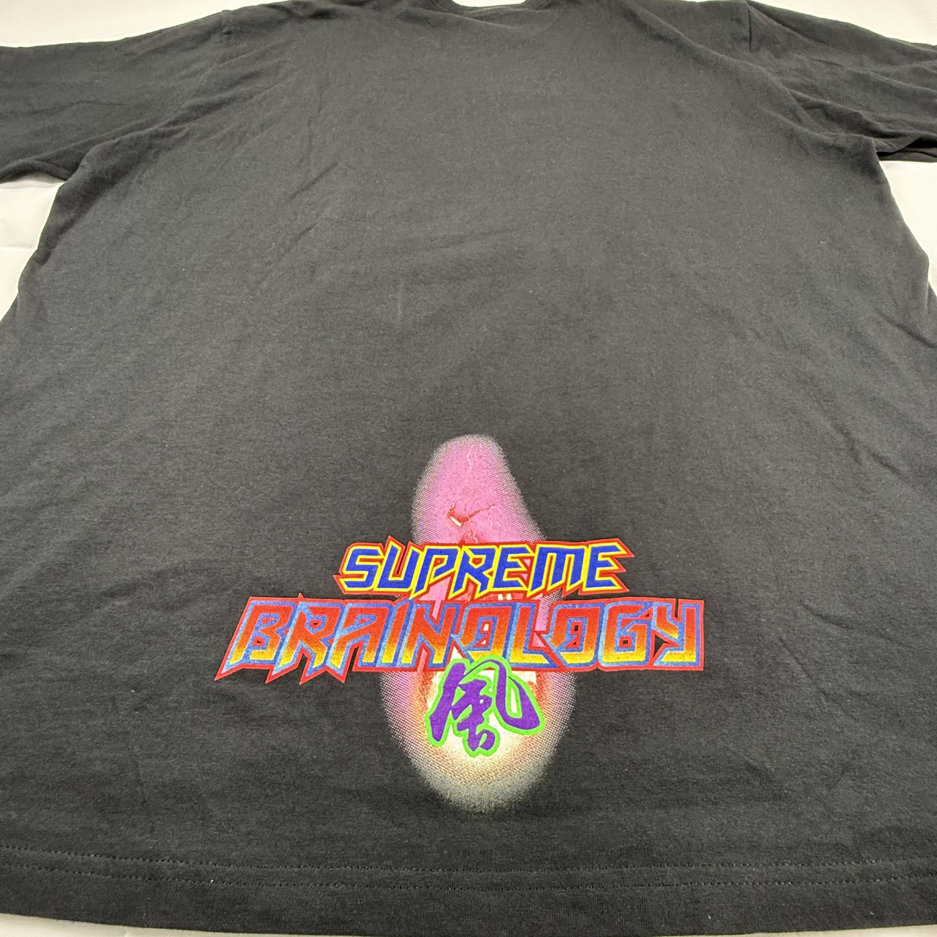 Supreme Supreme Brainology Tee Black Mens XL Short Sleeve T-Shirt Size US XL / EU 56 / 4 - 5 Thumbnail