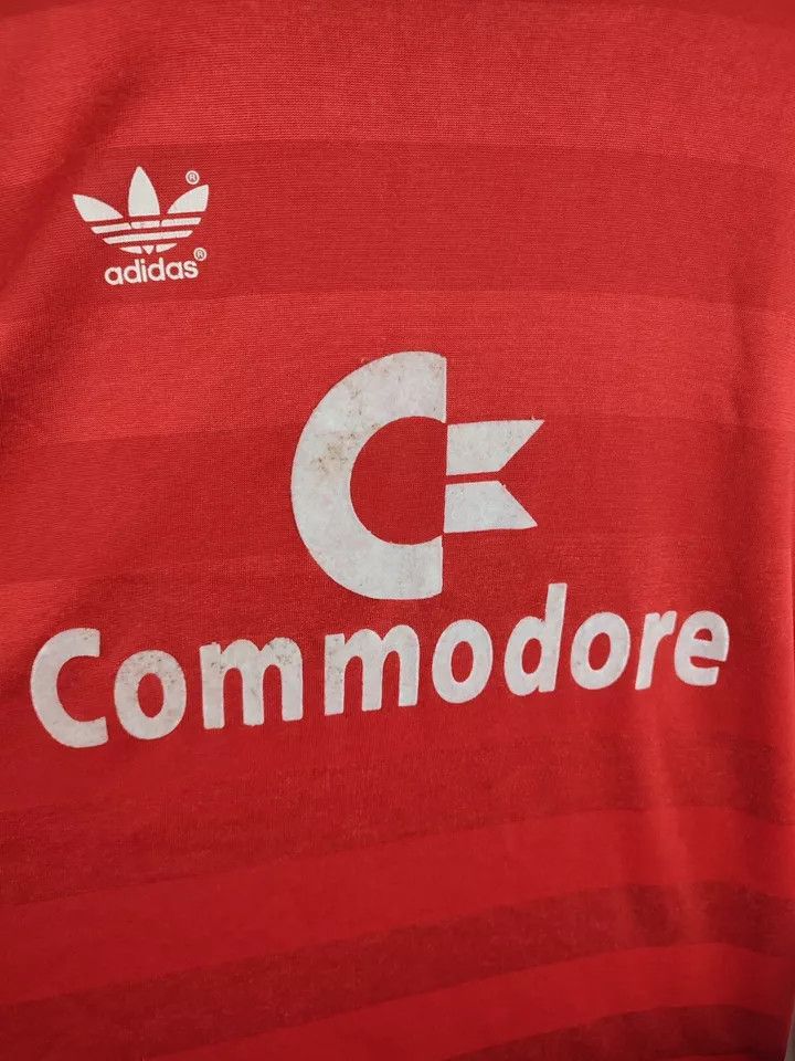 Adidas FC Bayern Munich 1984 1985 1986 Home FOOTBALL Kit SHIRT Size US M / EU 48-50 / 2 - 4 Thumbnail
