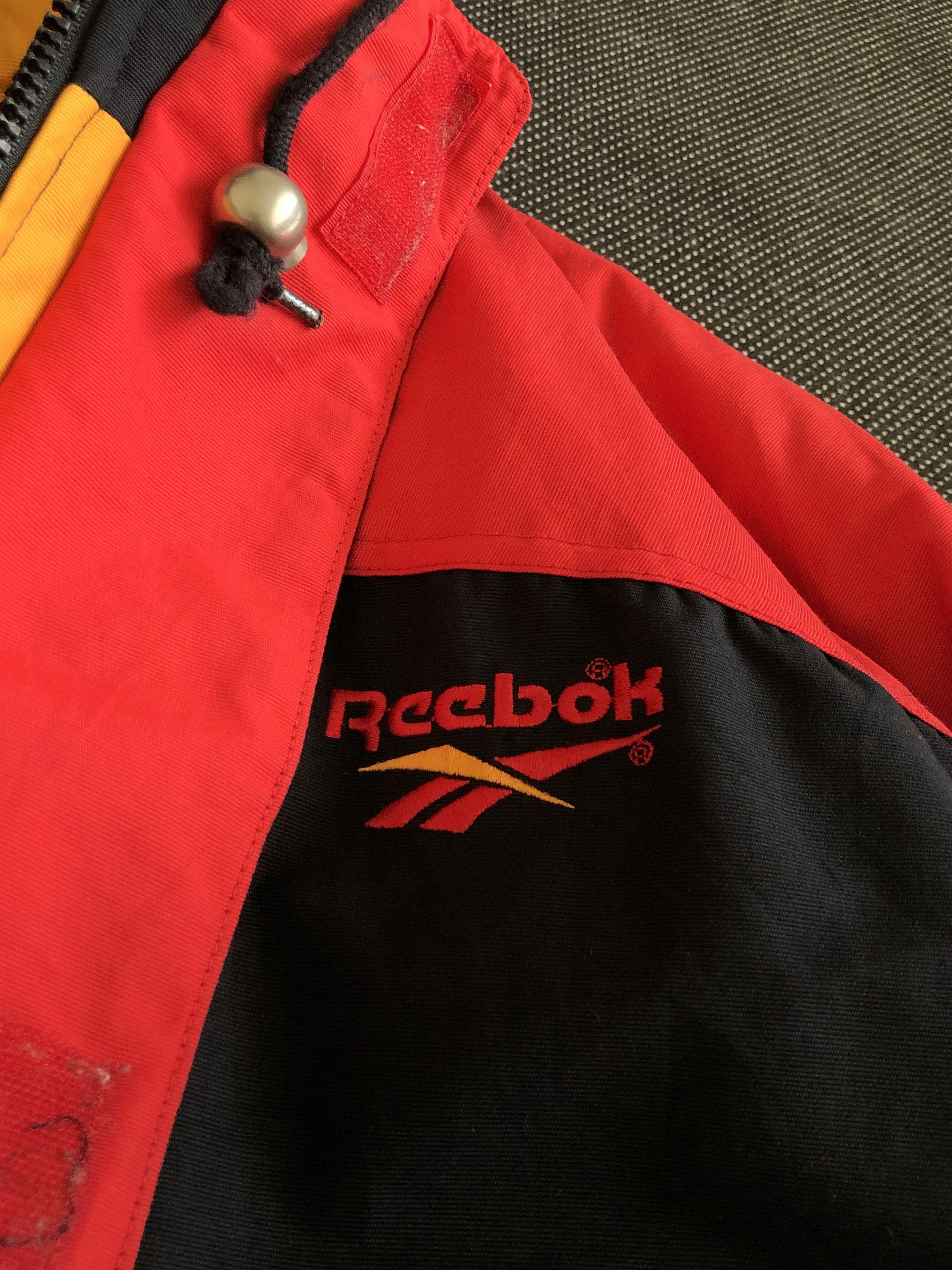 Reebok RARE🔥VINTAGE 90’S PLANET REEBOK OUTDOOR REFLECTOR JACKET Size US XL / EU 56 / 4 - 12 Thumbnail