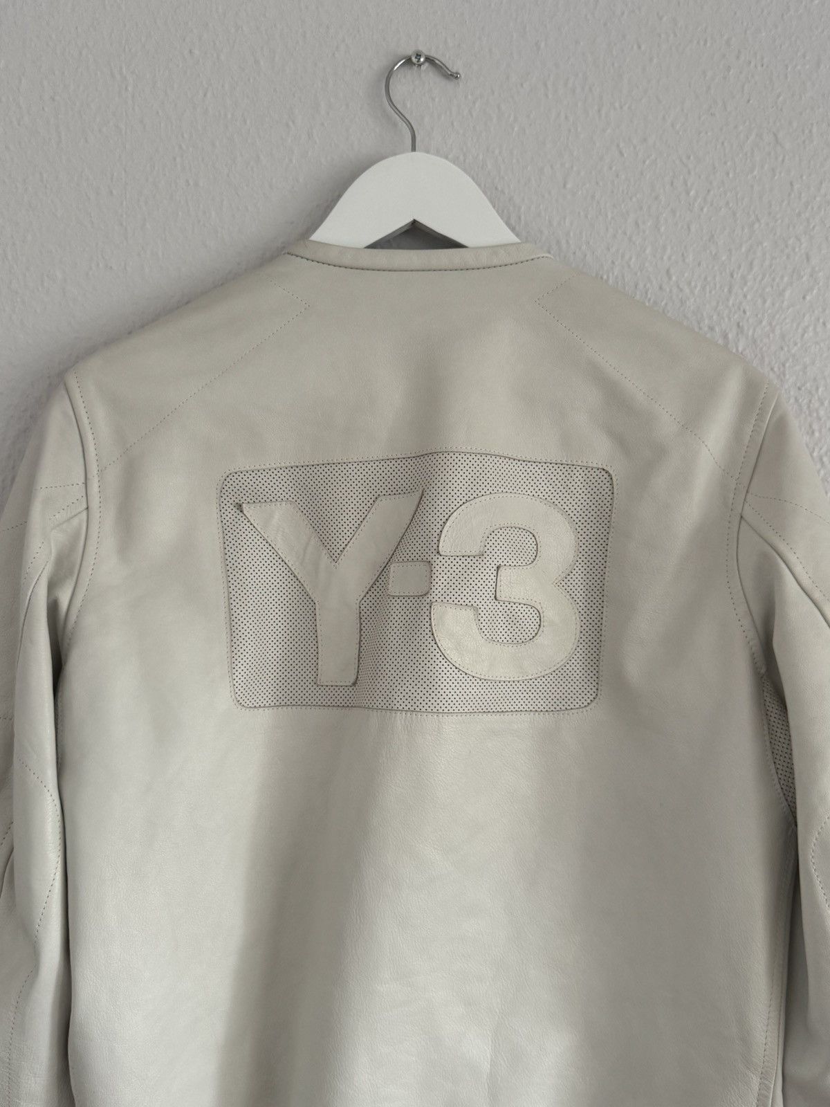 Y-3 Y-3 Adidas x Yohji Yamamoto Leather Racer Jacket Size US S / EU 44-46 / 1 - 3 Thumbnail
