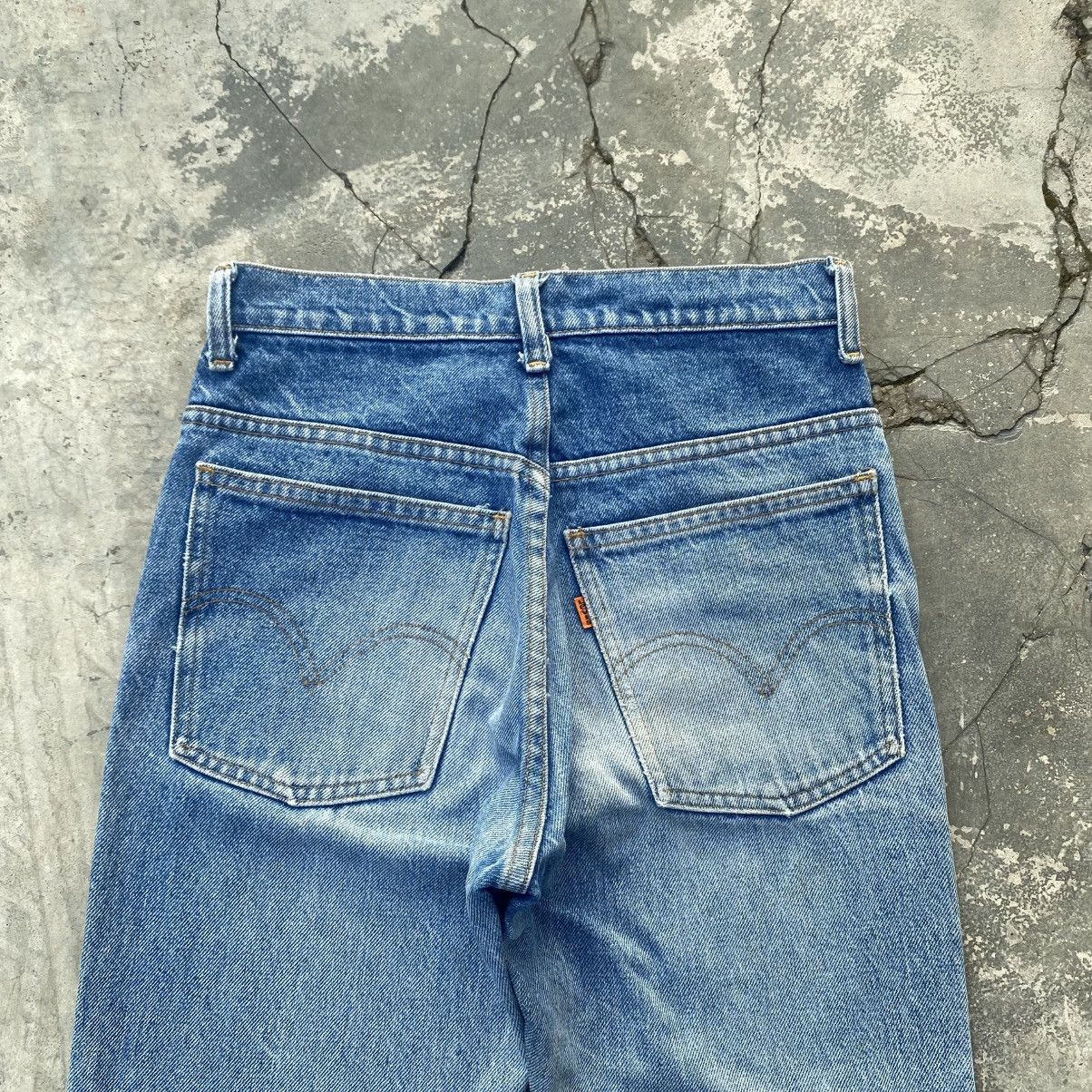 Levi's Vintage Clothing × Vintage 1970s Levis Talon Boot Cut Flare Size US 27 - 4 Thumbnail