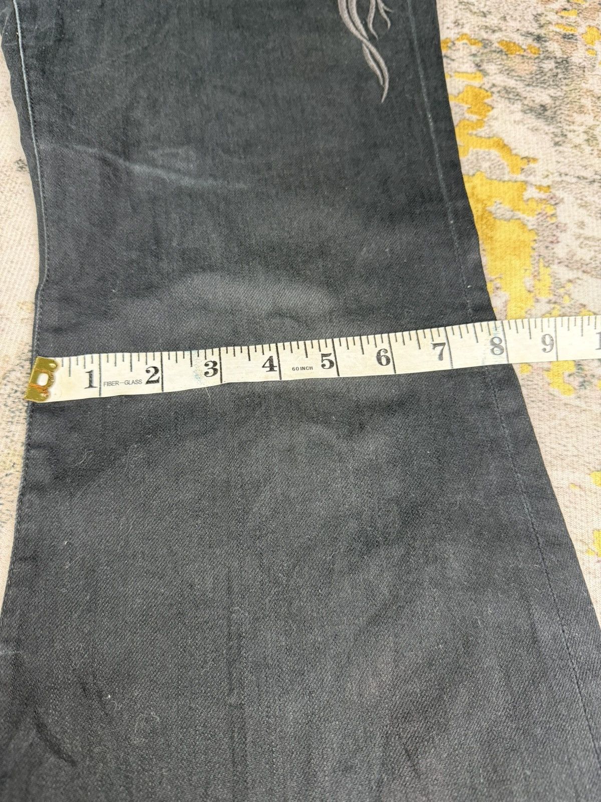 Tornado Mart Rare Tornado Mart Embroider Super Flared Pants Size US 31 - 14 Thumbnail