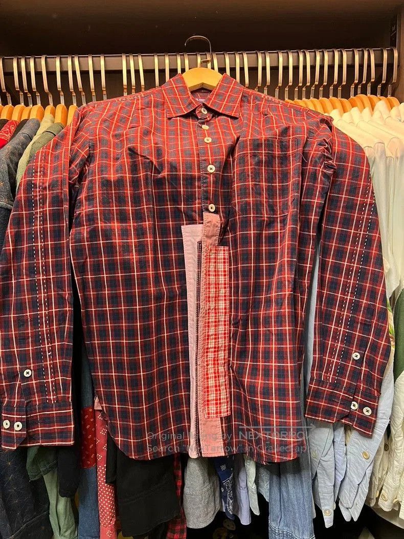 Junya Watanabe Checkered Button.