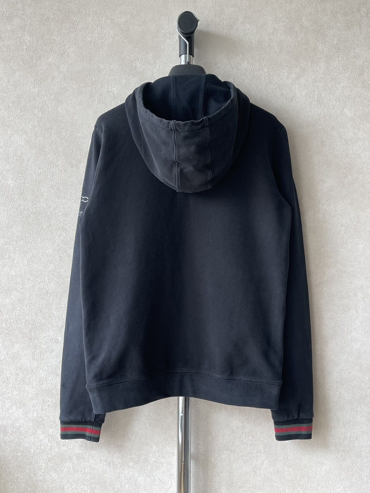 Gucci Gucci x Fiat 500 Limited Edition Zip-Up Hoodie Web Cuffs Size US M / EU 48-50 / 2 - 16 Thumbnail