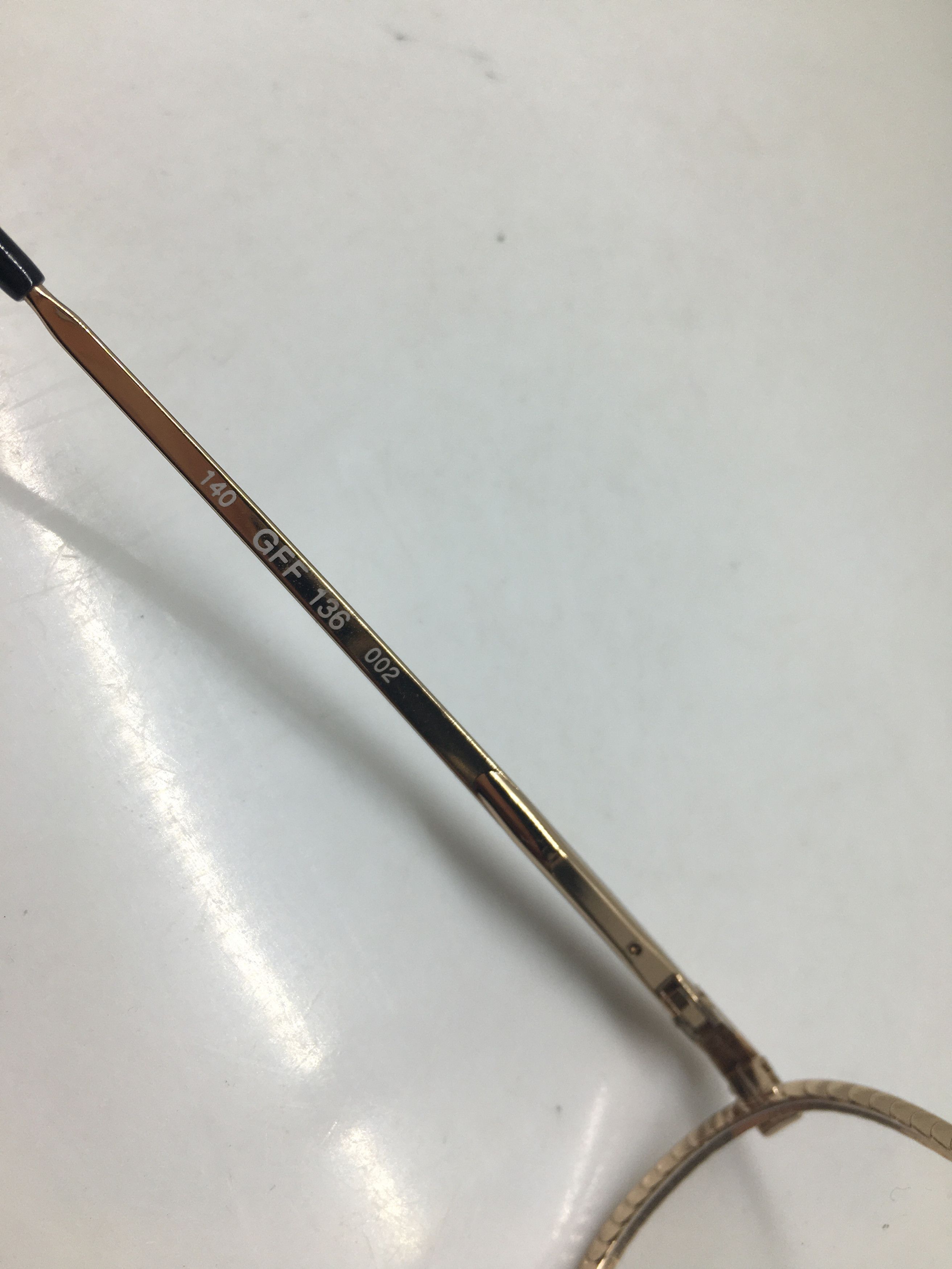 Gianfranco Ferre Vintage Gianfranco Ferre GFF136 Gold Eyeglasses Frame Italy Size ONE SIZE - 6 Thumbnail