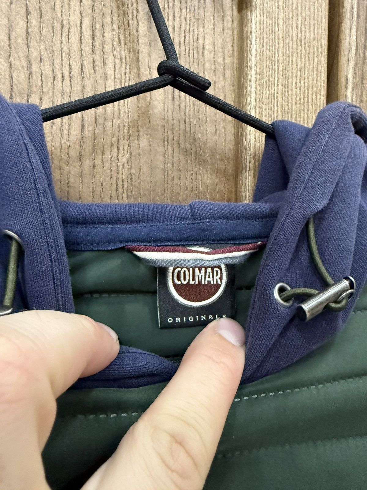 Colmar Colmar Navy Blue Green Hoodie Size US S / EU 44-46 / 1 - 6 Thumbnail