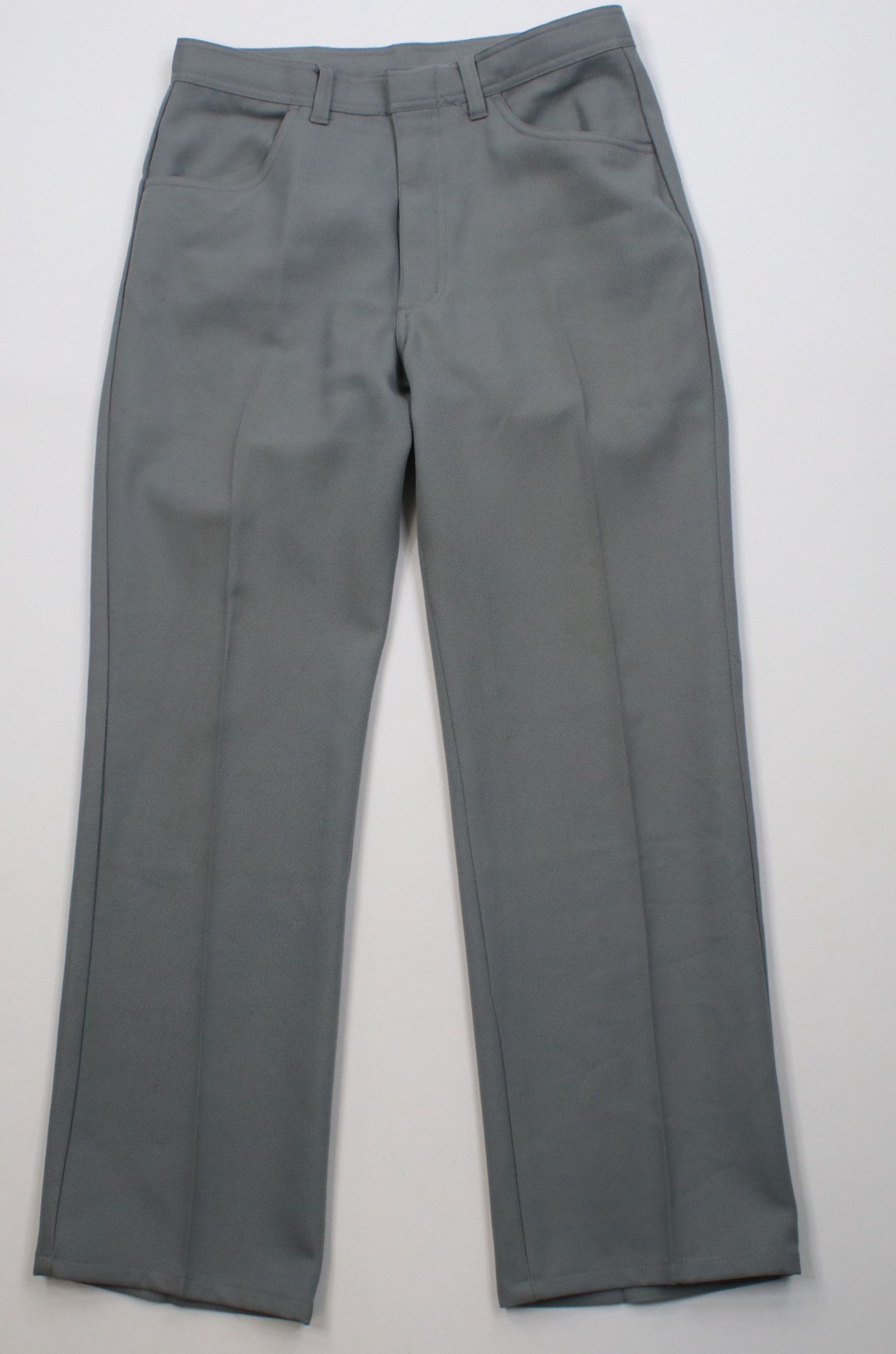 Vintage Vintage 90s Streetwear Knit Flared Wide Leg Chino Pants Gray Size US 32 / EU 48 - 1 Thumbnail