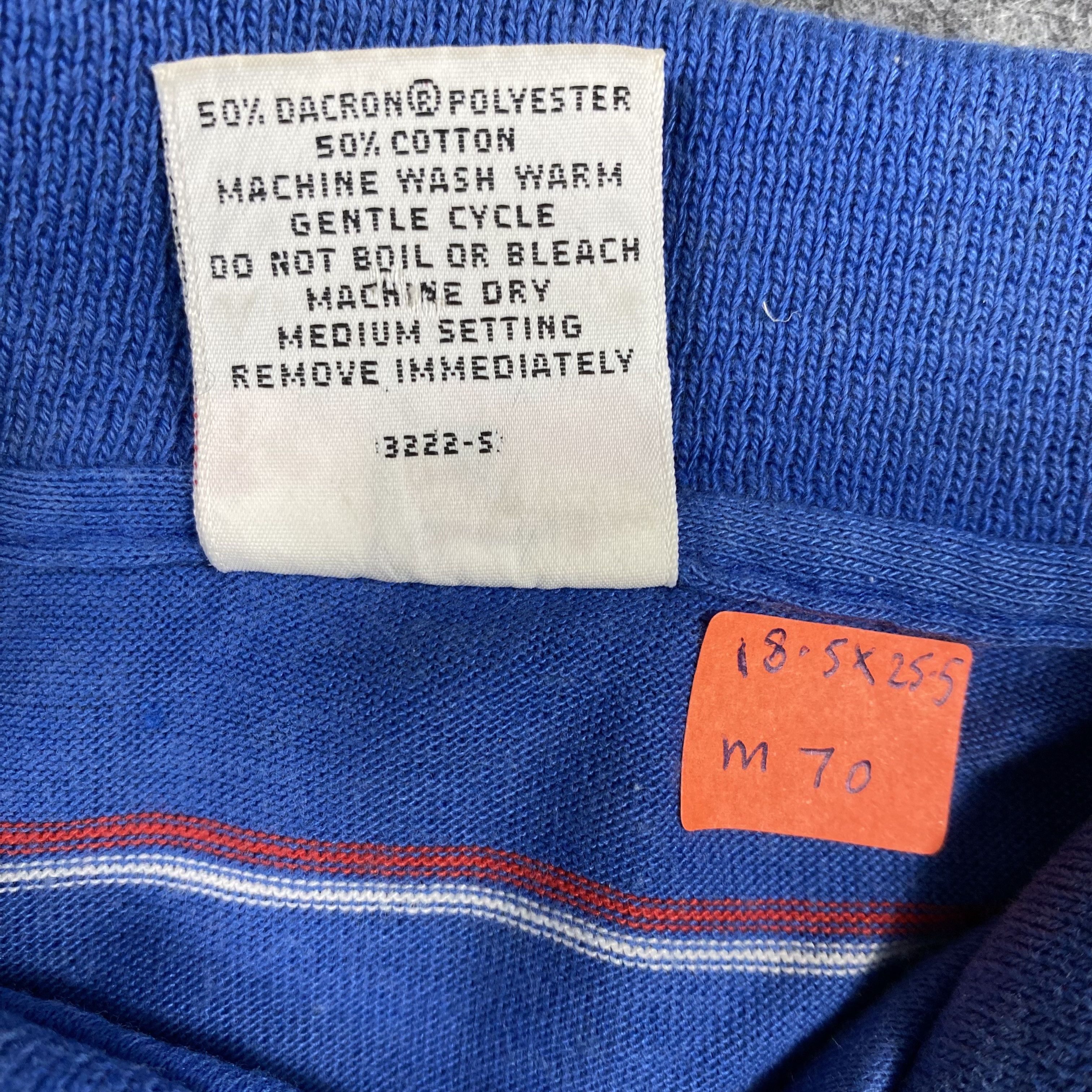Vintage VTG 80s Campus Le Tigre Striped Polo Shirt Made in USA-M070 Size US M / EU 48-50 / 2 - 5 Thumbnail