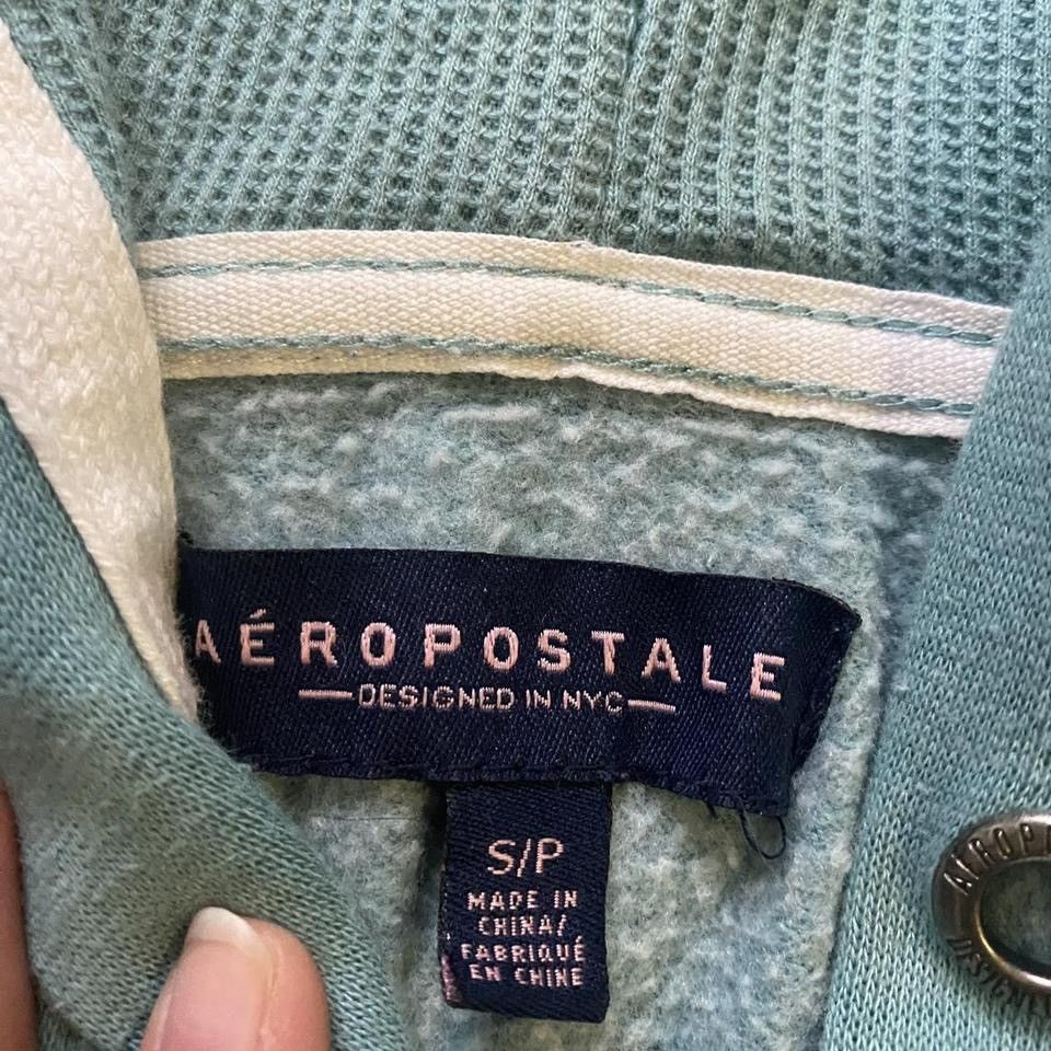 Aeropostale aeropostale blue greenish zip up Size S / US 4 / IT 40 - 3 Thumbnail