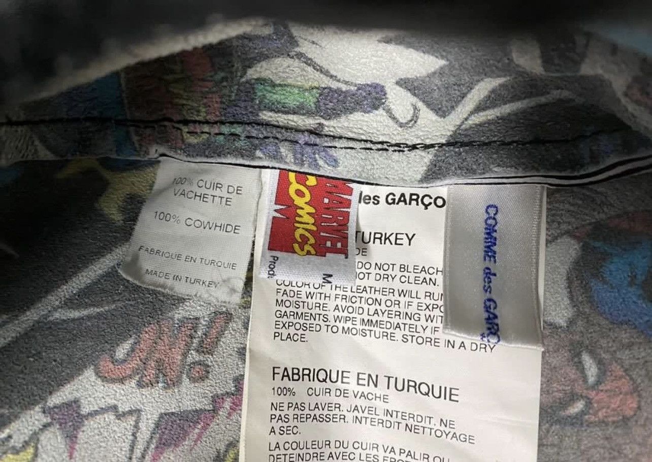 Comme des Garcons × Marvel Comics 🔥 Vintage Comme des Garçons Marvel Comics leather bag Size ONE SIZE - 9 Thumbnail